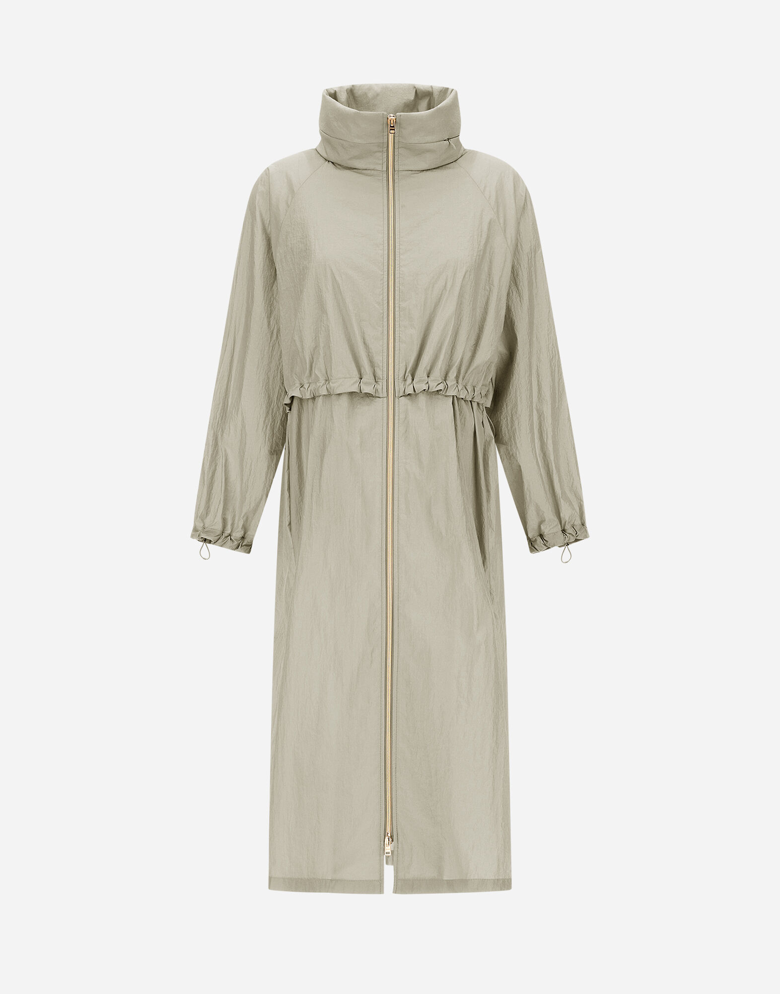 SHINY TECH CRINKLE PARKA