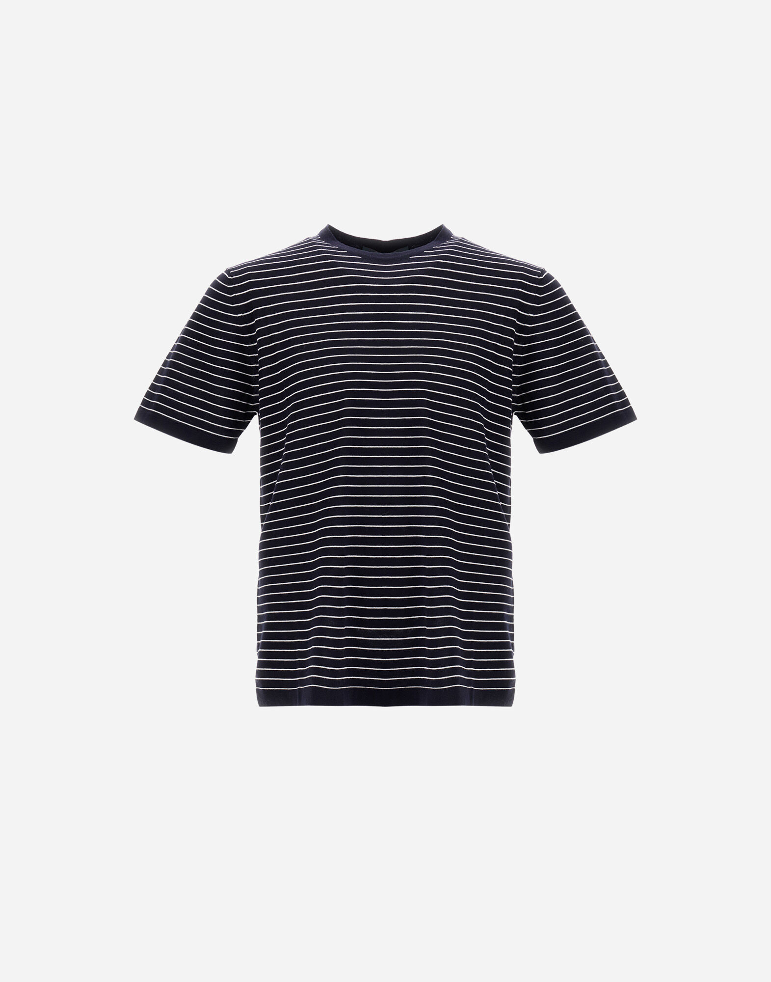 PLAIN COTTON KNIT T-SHIRT