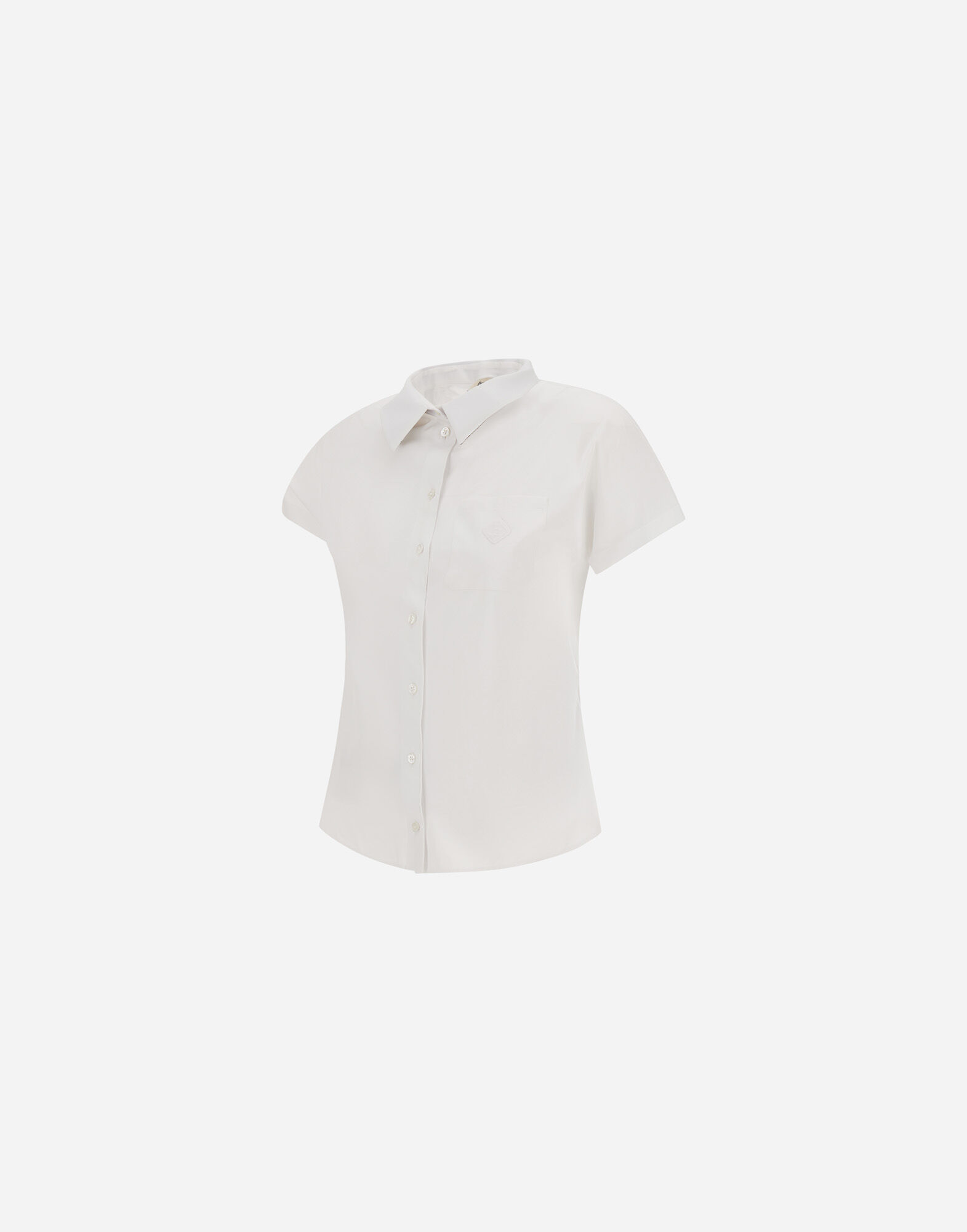 SHORT-SLEEVED WOMEN'S SHIRT MADE OF SPRING ULTRALIGHT SCUBA