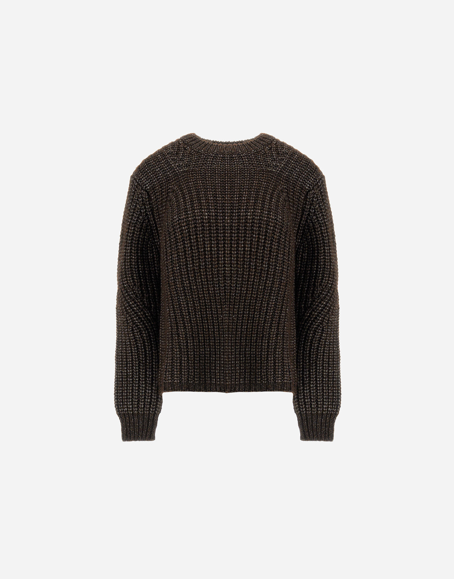 SWEATER IN COBBED BLOWN ALPACA WOOL