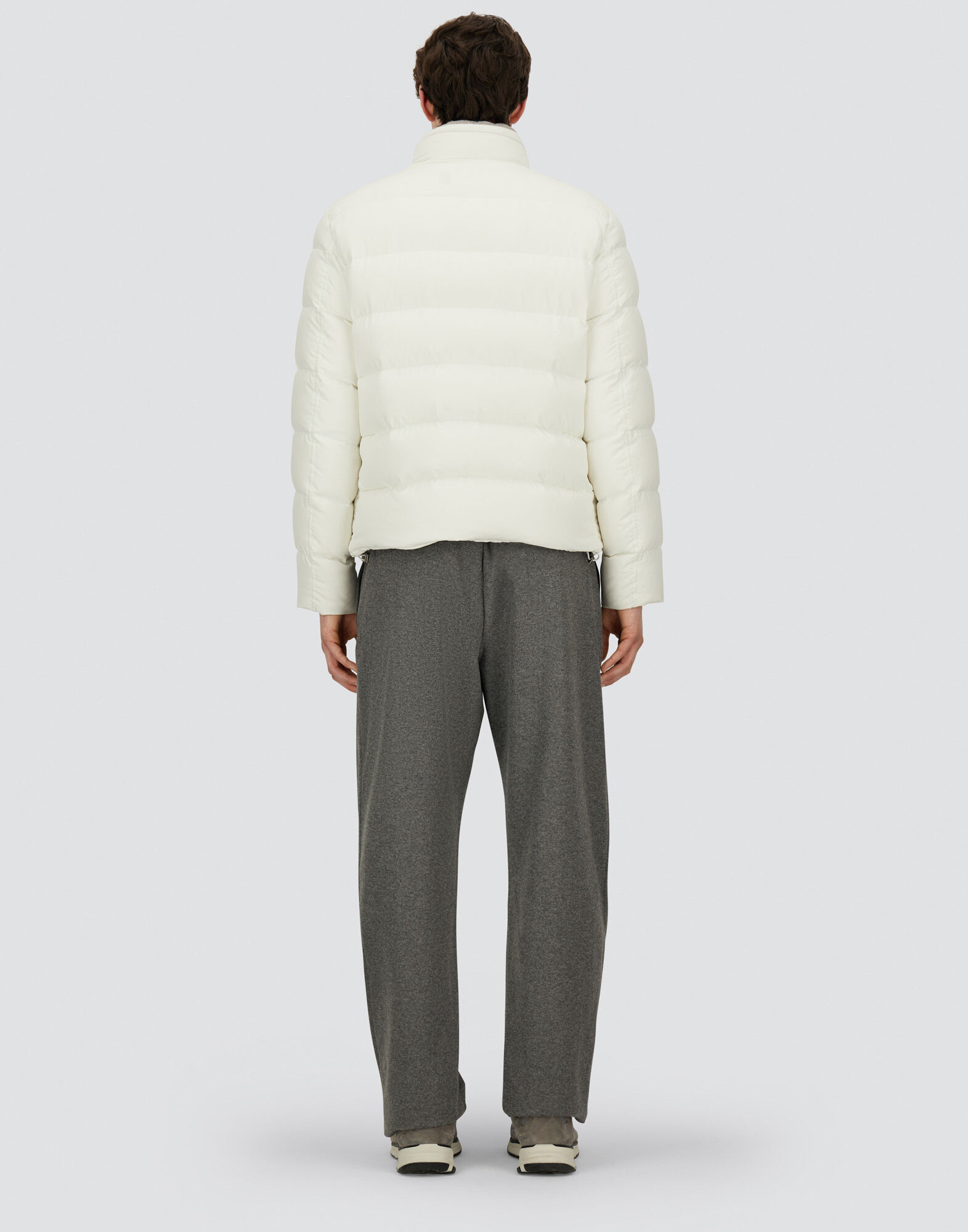 BOMBER JACKET IN ARENDELLE AND FAUX FUR