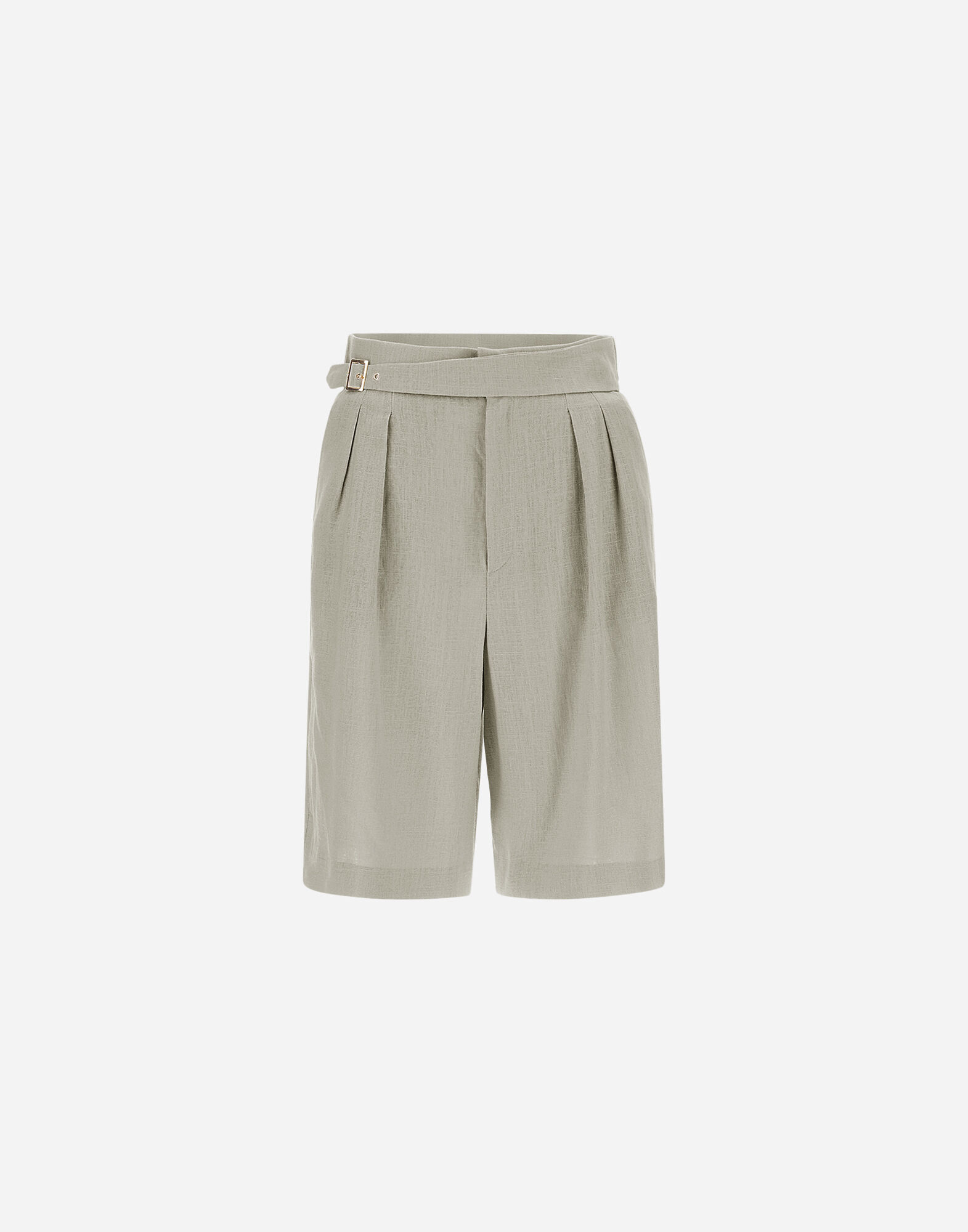 LINEN-BLEND SHORTS