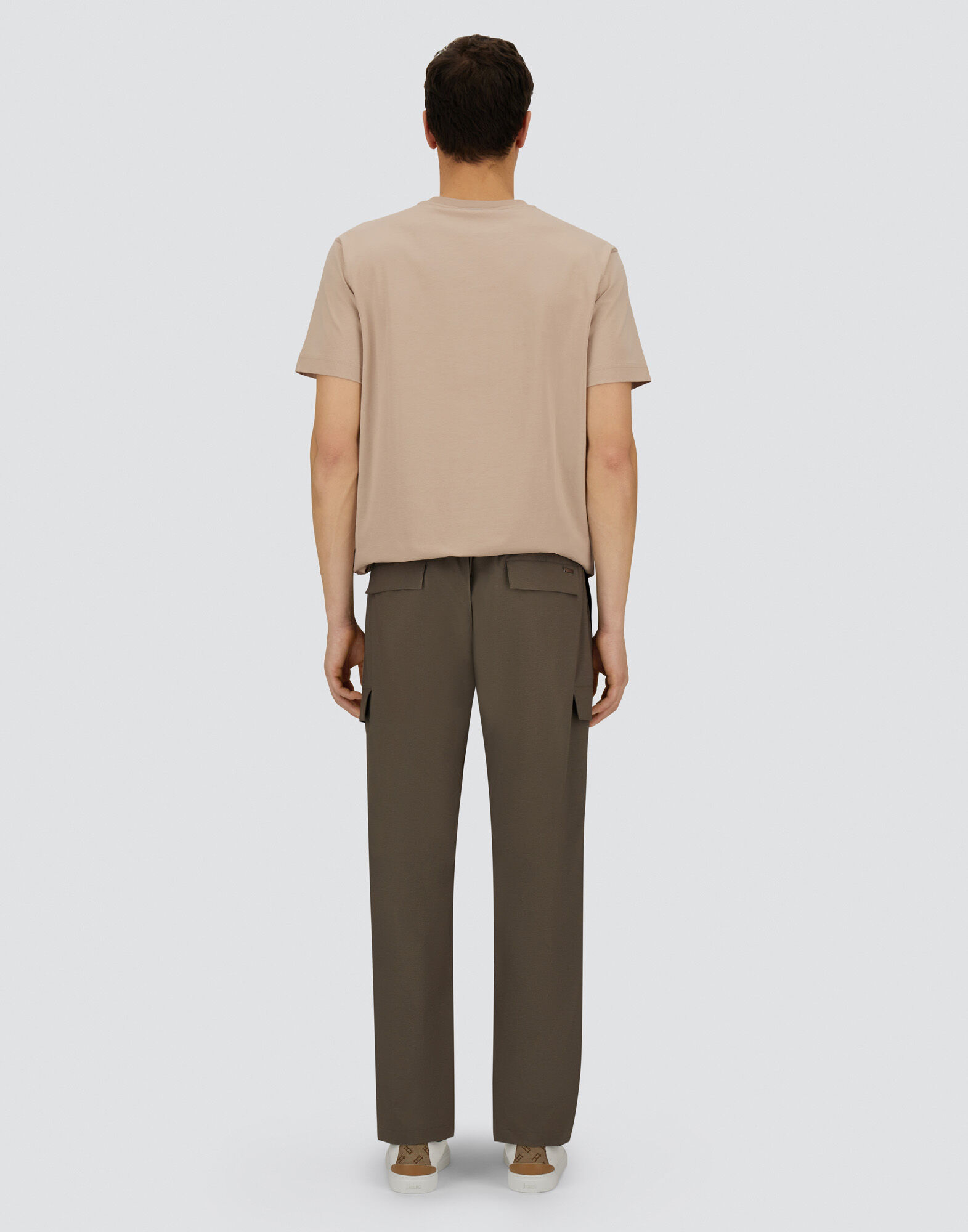 RESORT CARGO TROUSERS IN NYLON COMFORT STRETCH