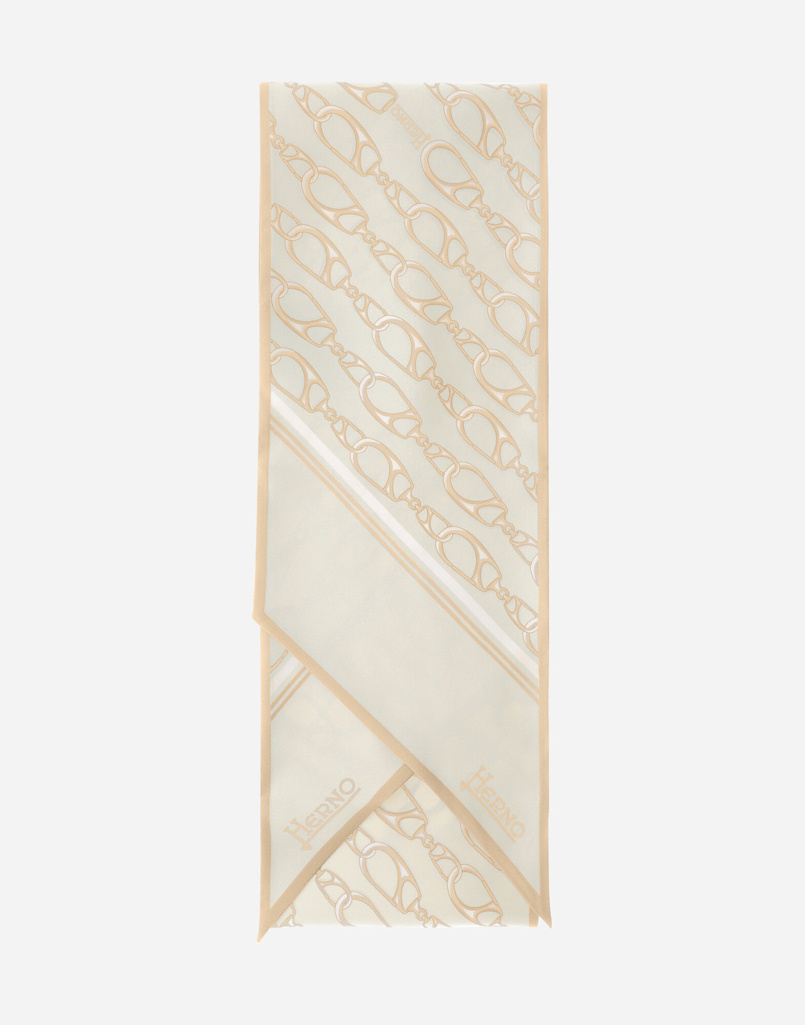SCARF IN ICONIC PRINT SILK
