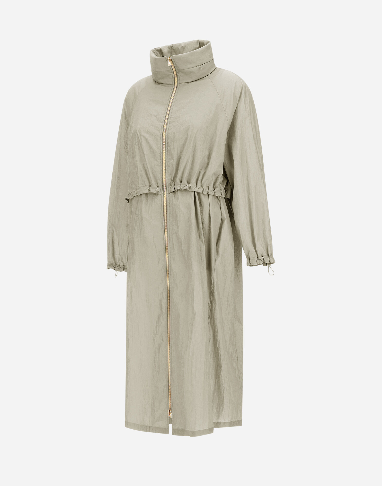 SHINY TECH CRINKLE PARKA