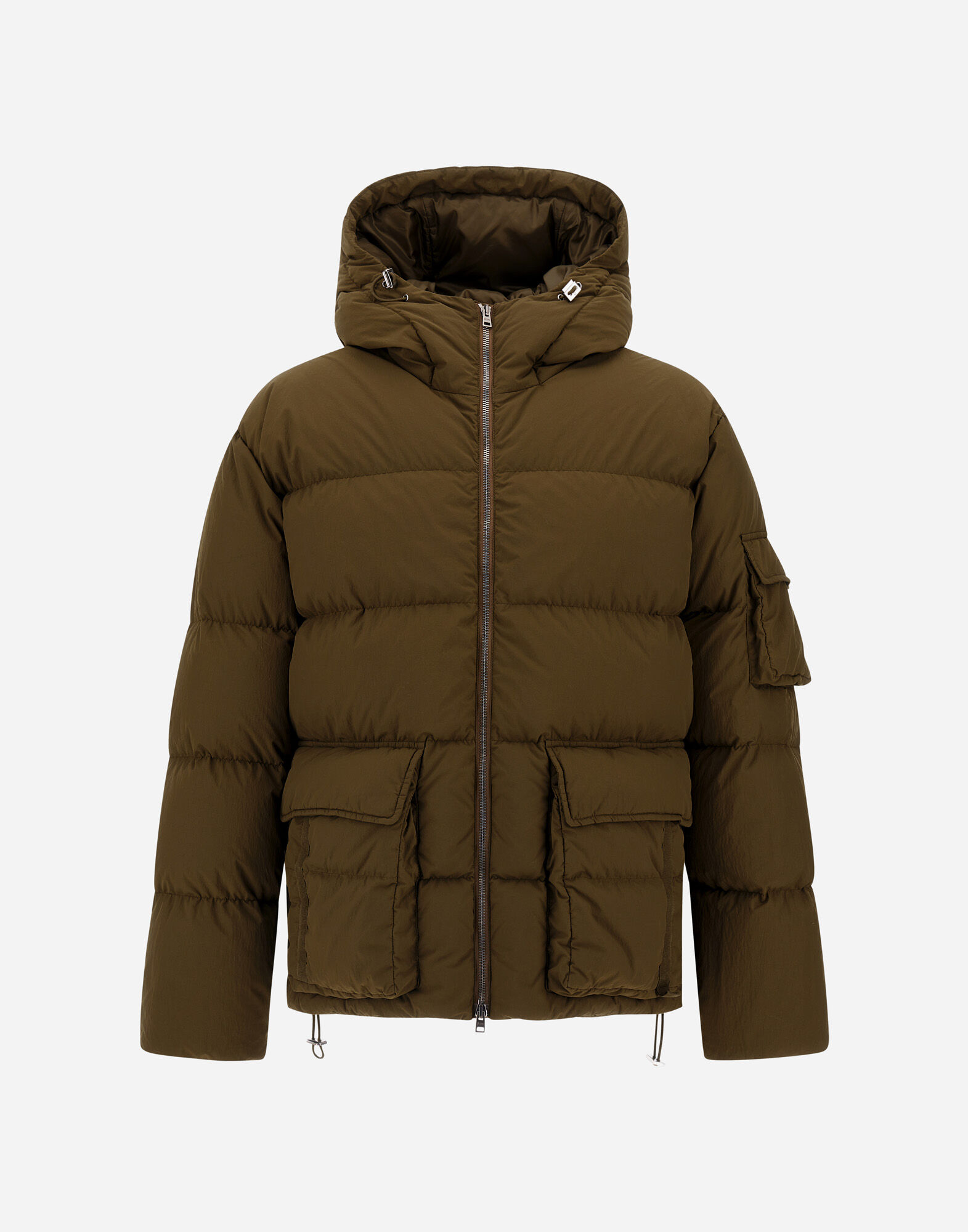 JACKET IN WASHED NYLON