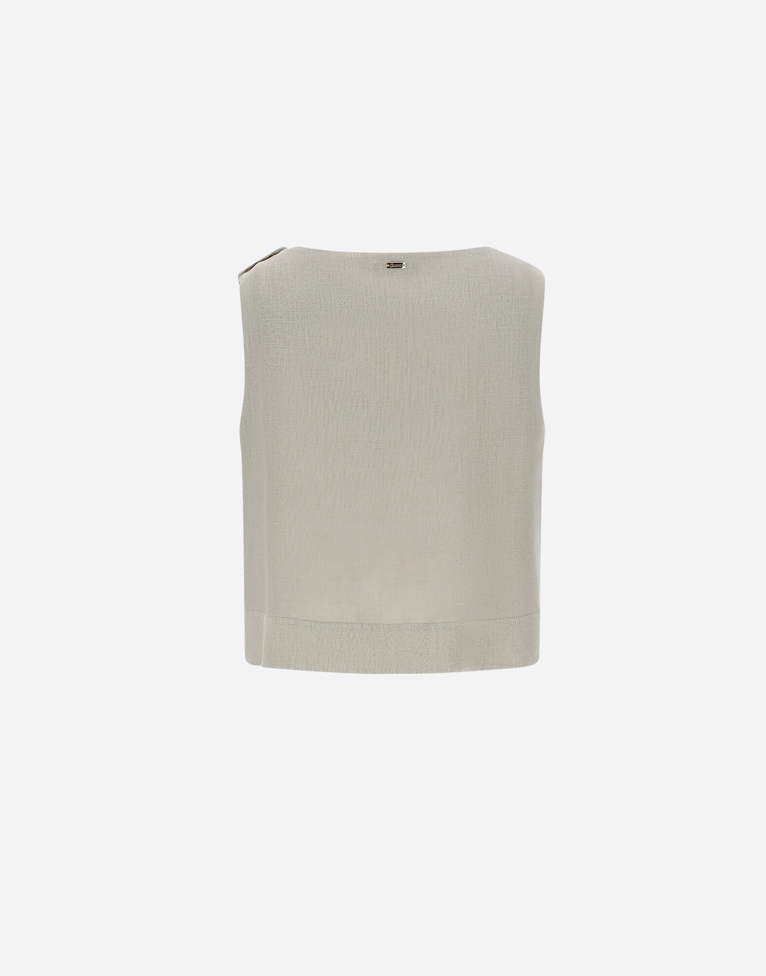 LINEN-BLEND TOP