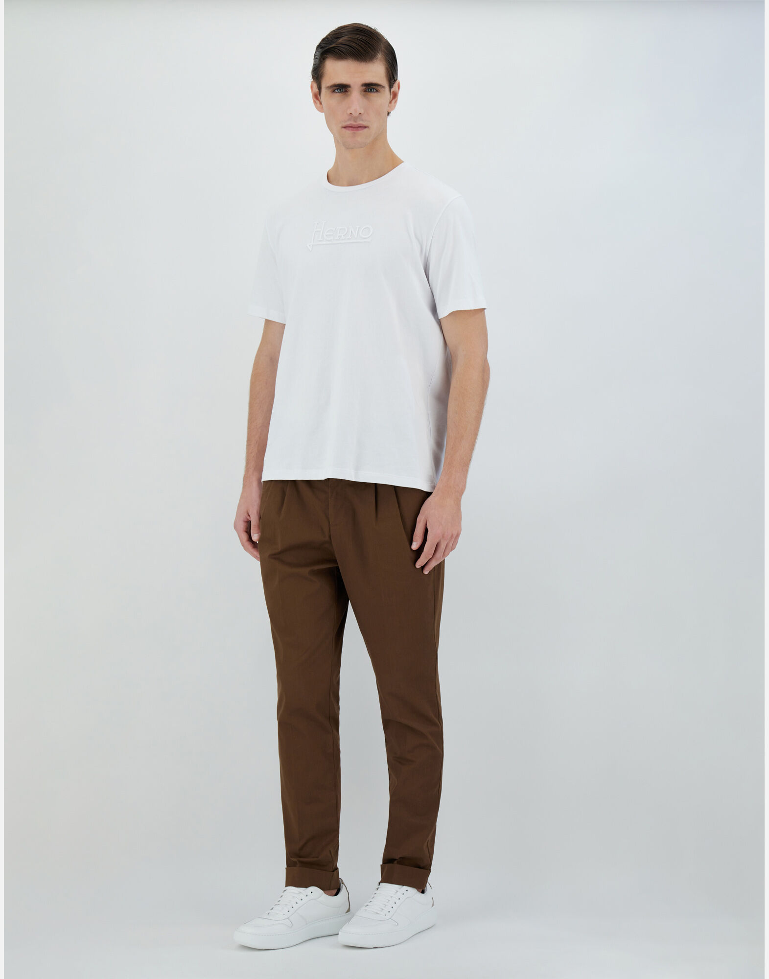 T-SHIRT IN COMPACT JERSEY