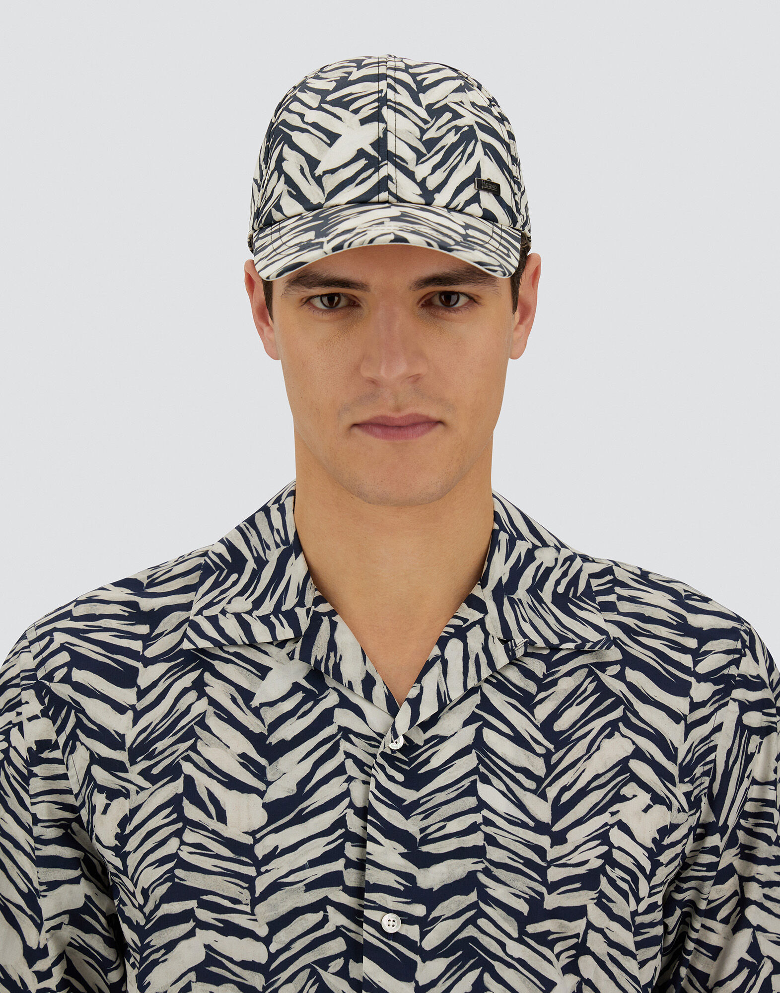 RESORT BASEBALL CAP IN NYLON SEASONAL PRINT AND TRAVEL NYLON PONENTE