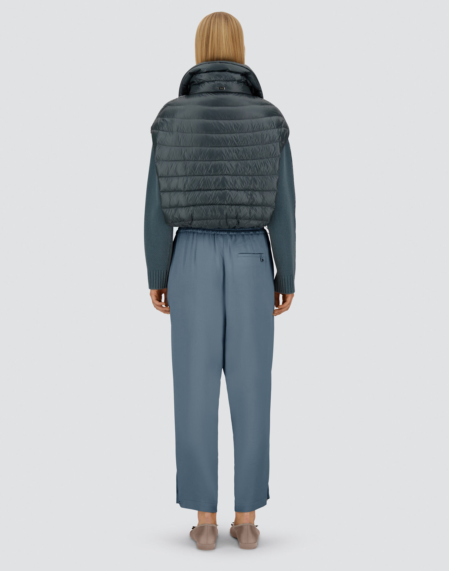 RESORT TROUSERS IN ENVERS SATIN