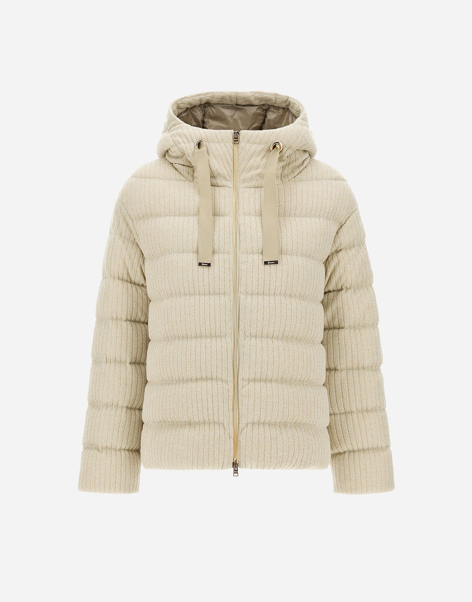 JACKET IN SHINY RIBBED KNIT