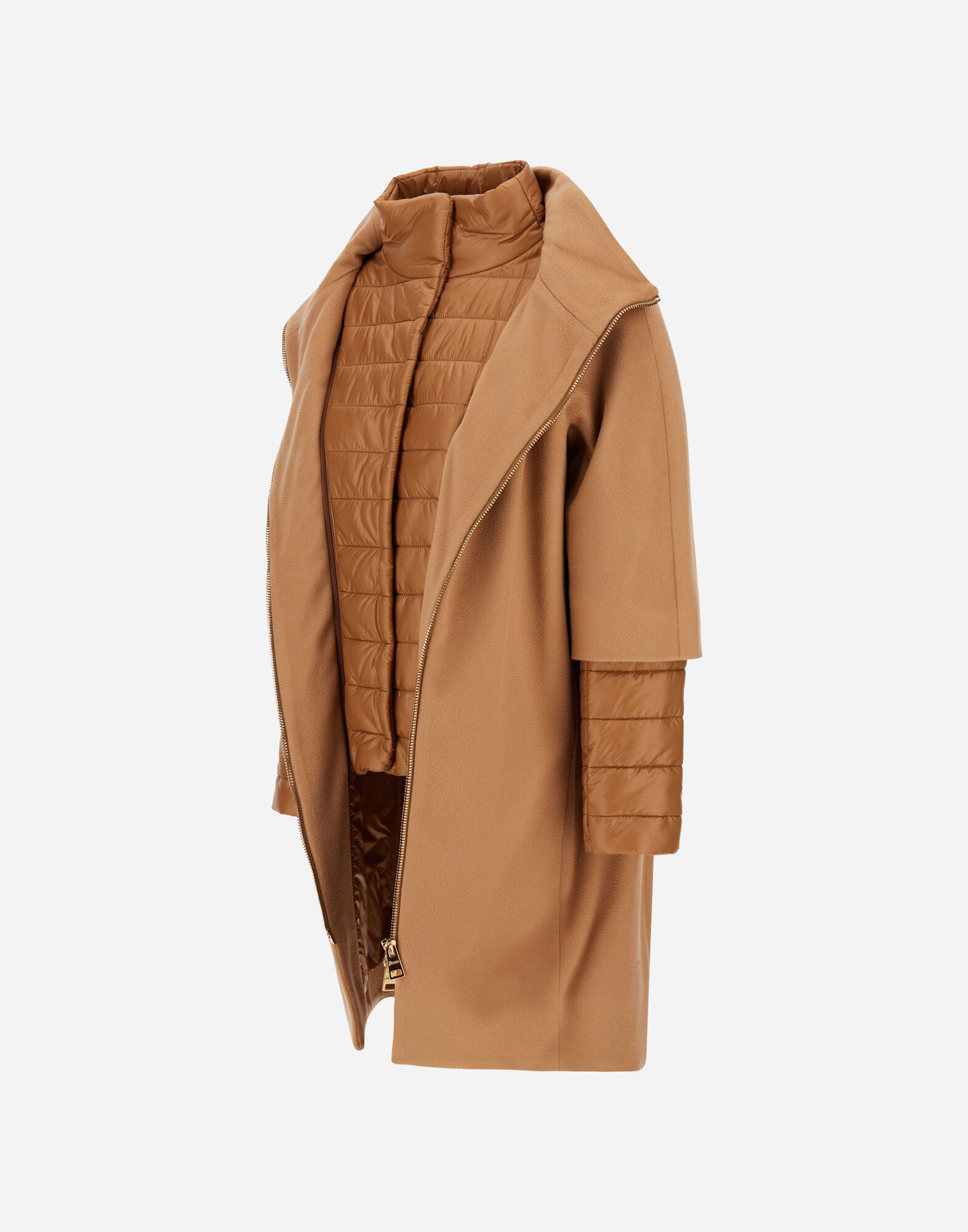 COAT IN LUXURY WOOL AND NYLON ULTRALIGHT