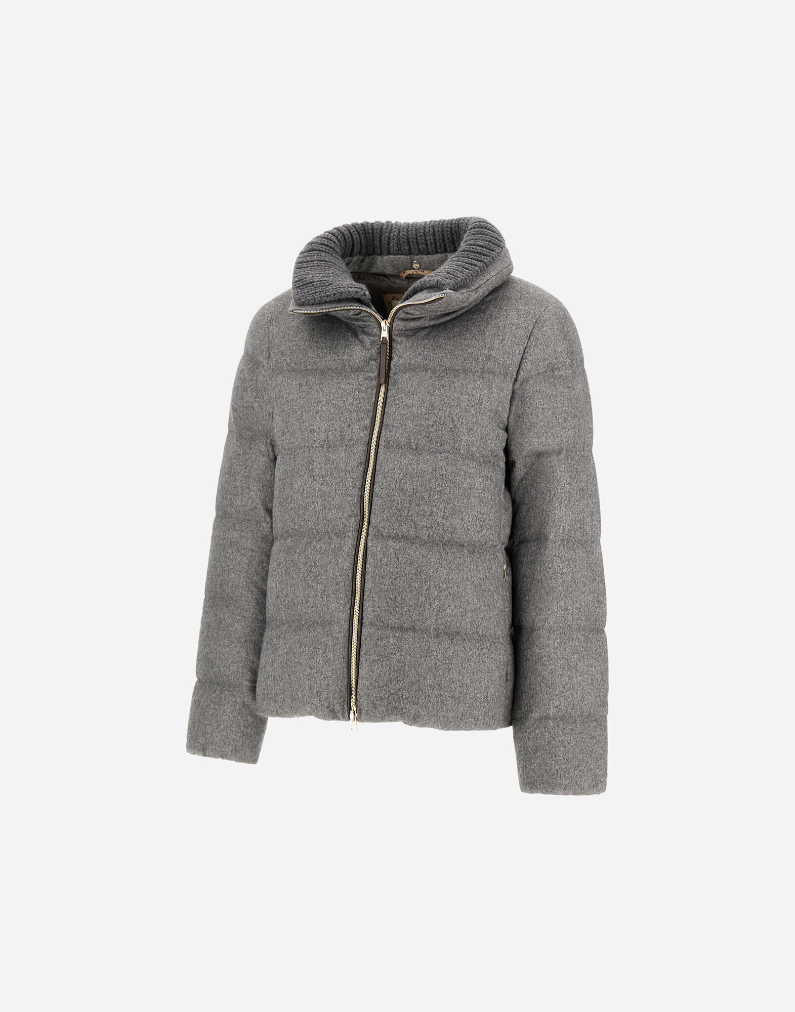 JACKET IN CASHMERE, SILK AND MONOGRAM