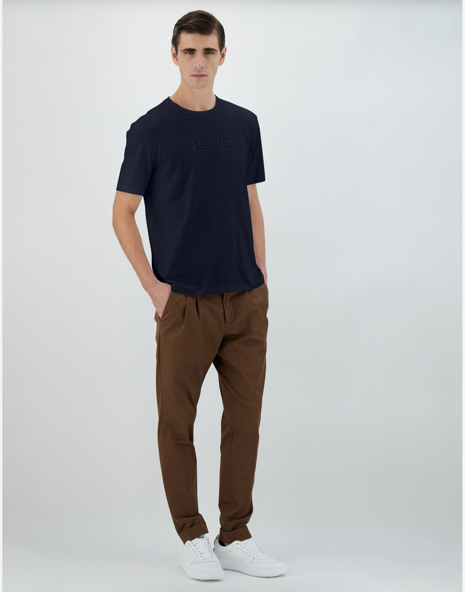 T-SHIRT IN COMPACT JERSEY