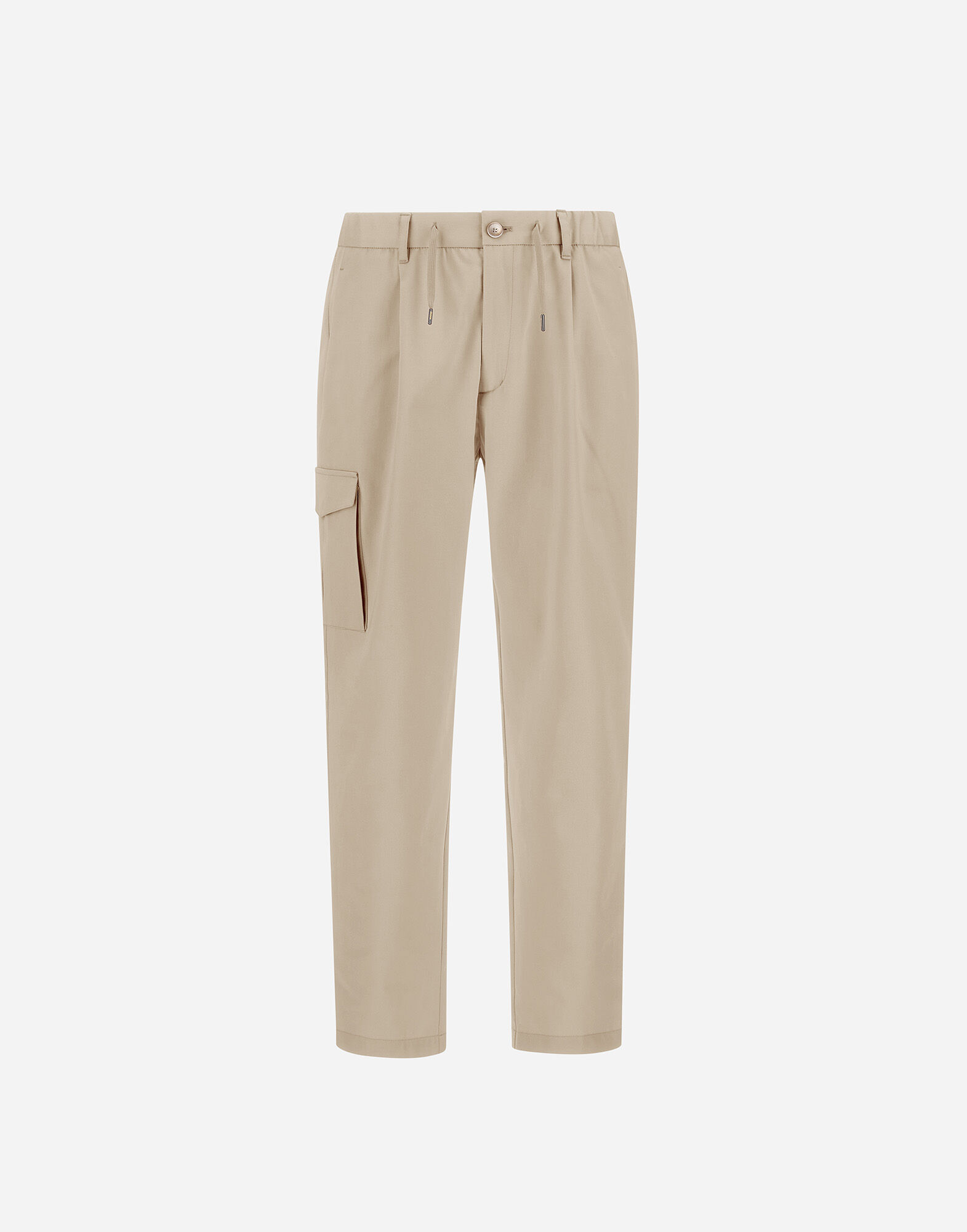 RESORT CARGO TROUSERS IN PURE COTTON
