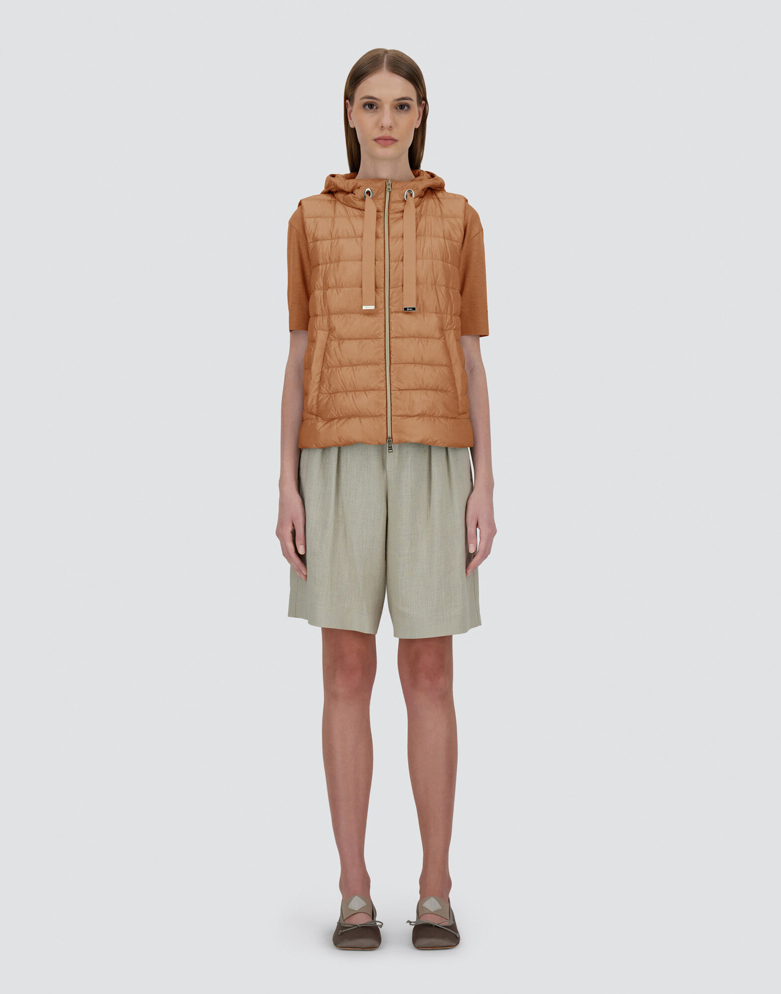 VEST IN NYLON ULTRALIGHT AND MONOGRAM