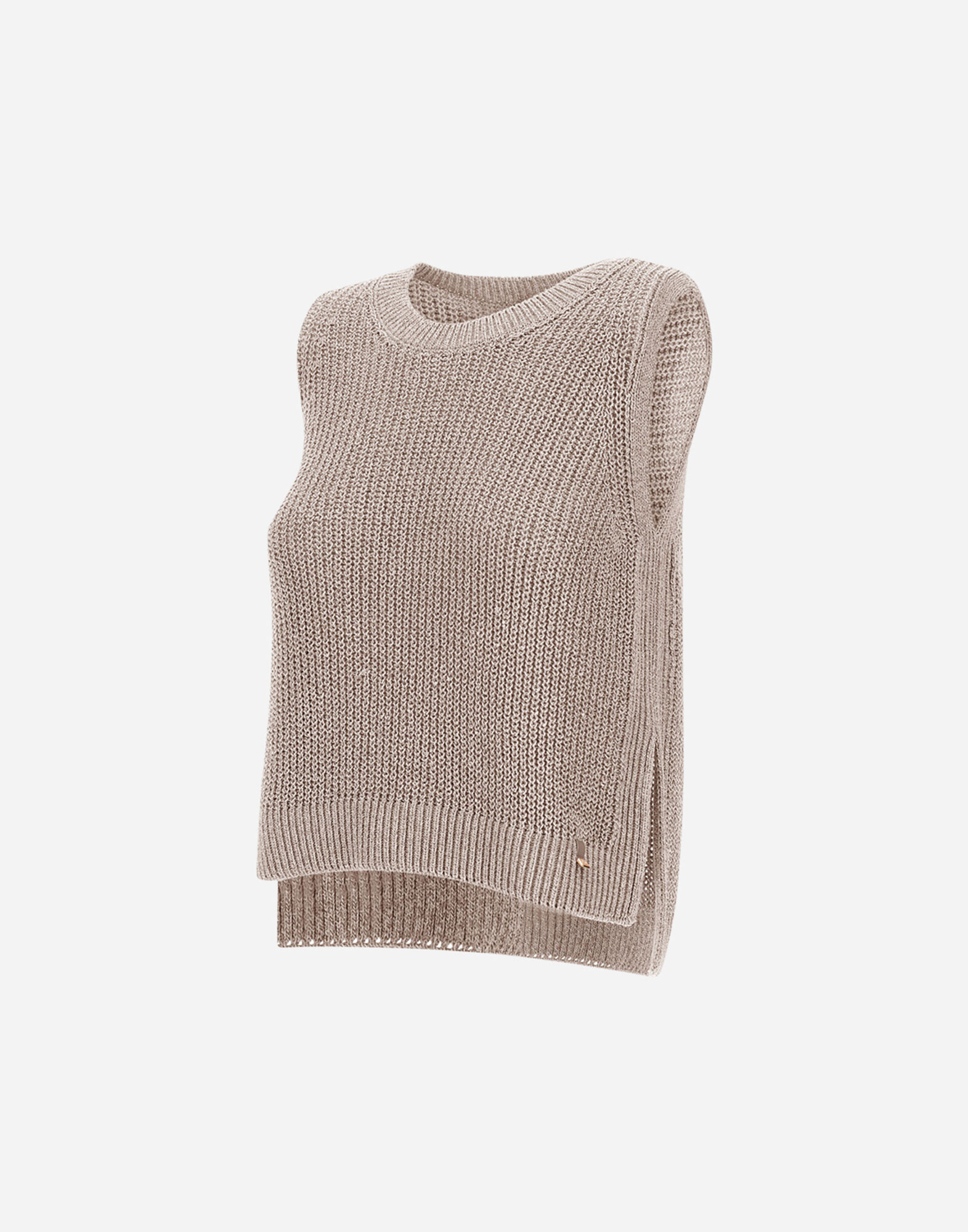 VEST IN GLITTER?KNIT