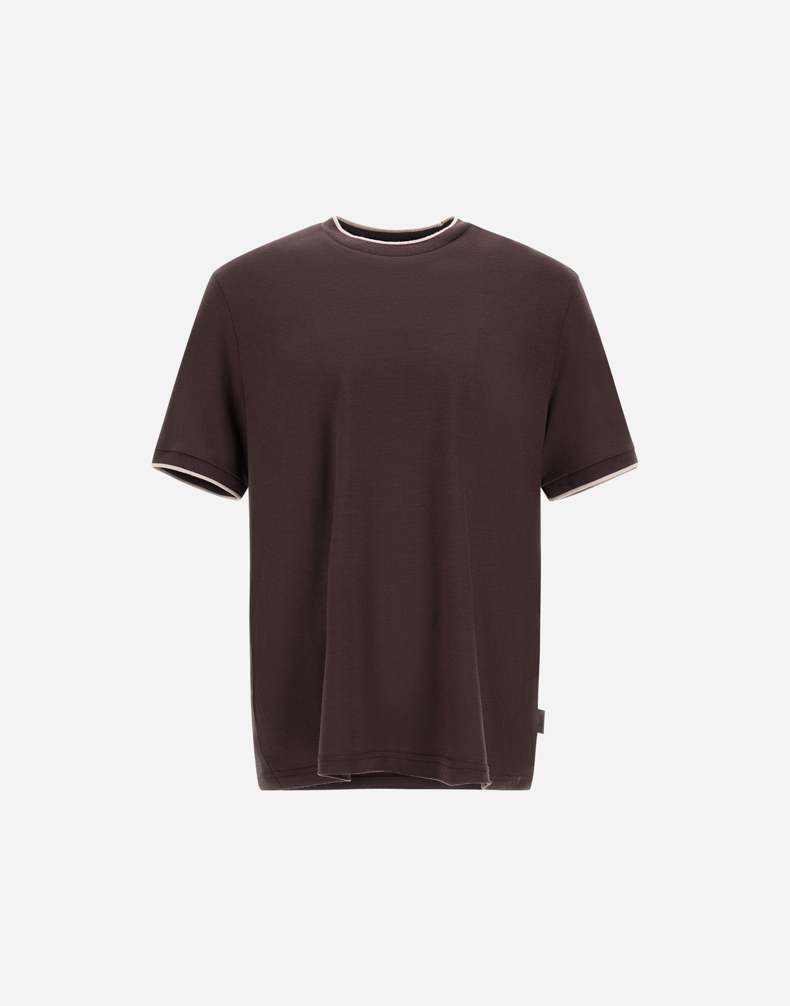 T-SHIRT IN SOFT WOOL JERSEY