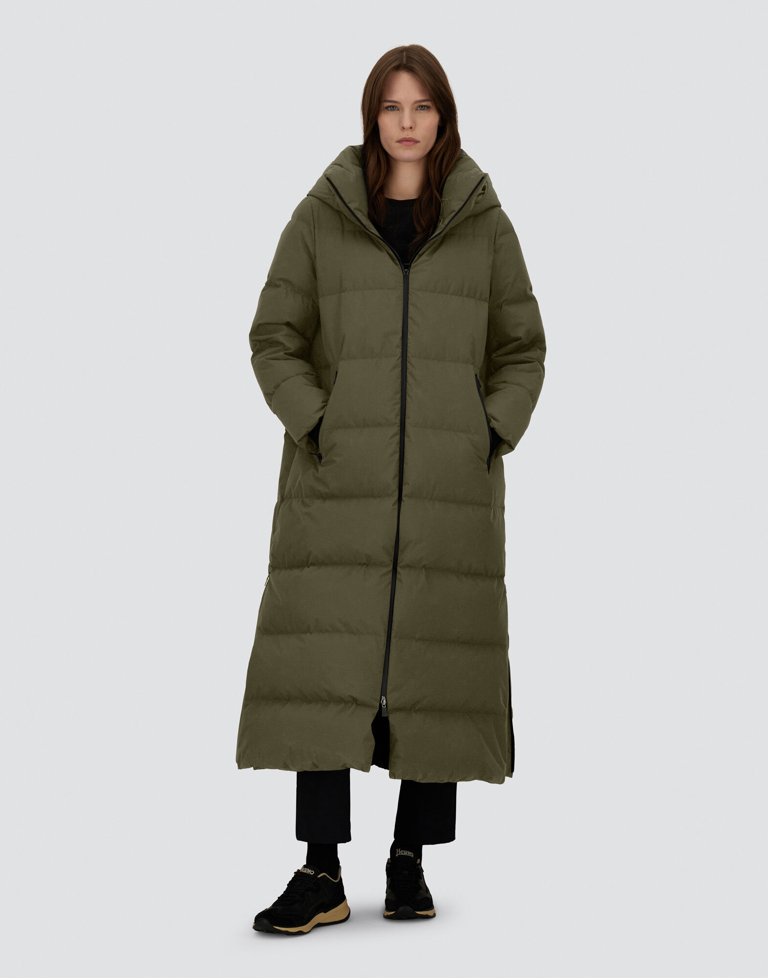 LONG JACKET IN 2-LAYER WINDSTOPPER