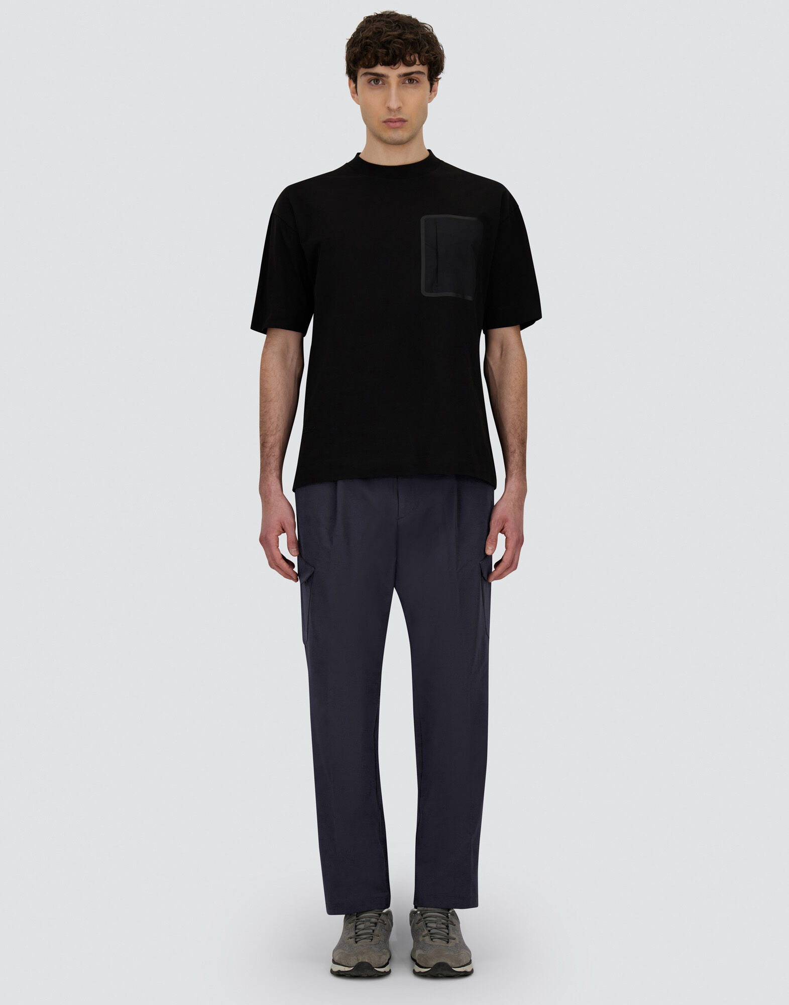 LIGHT COMFORT STRETCH WOVEN CARGO TROUSERS