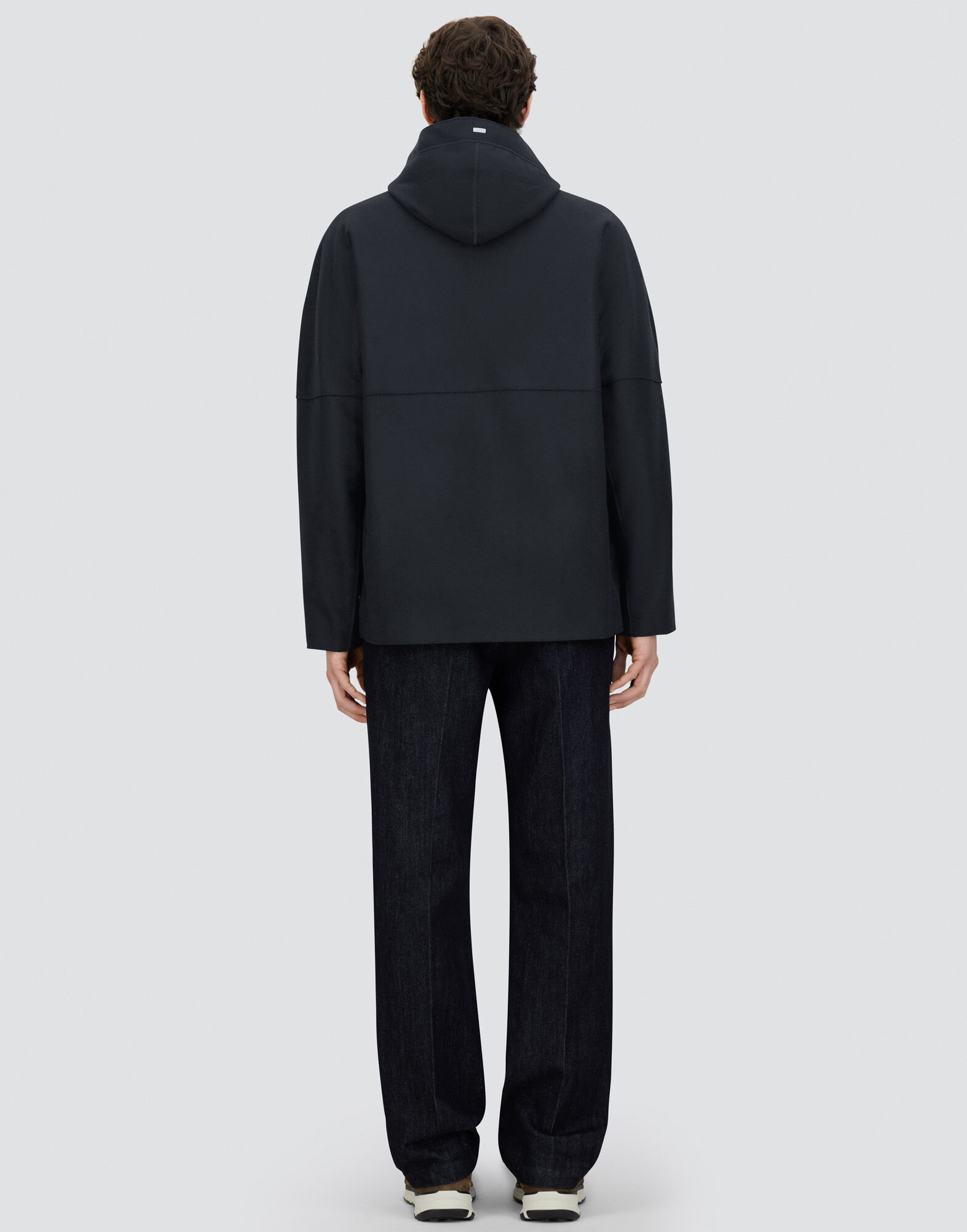 JACKET IN PURE WOOL CLOTH