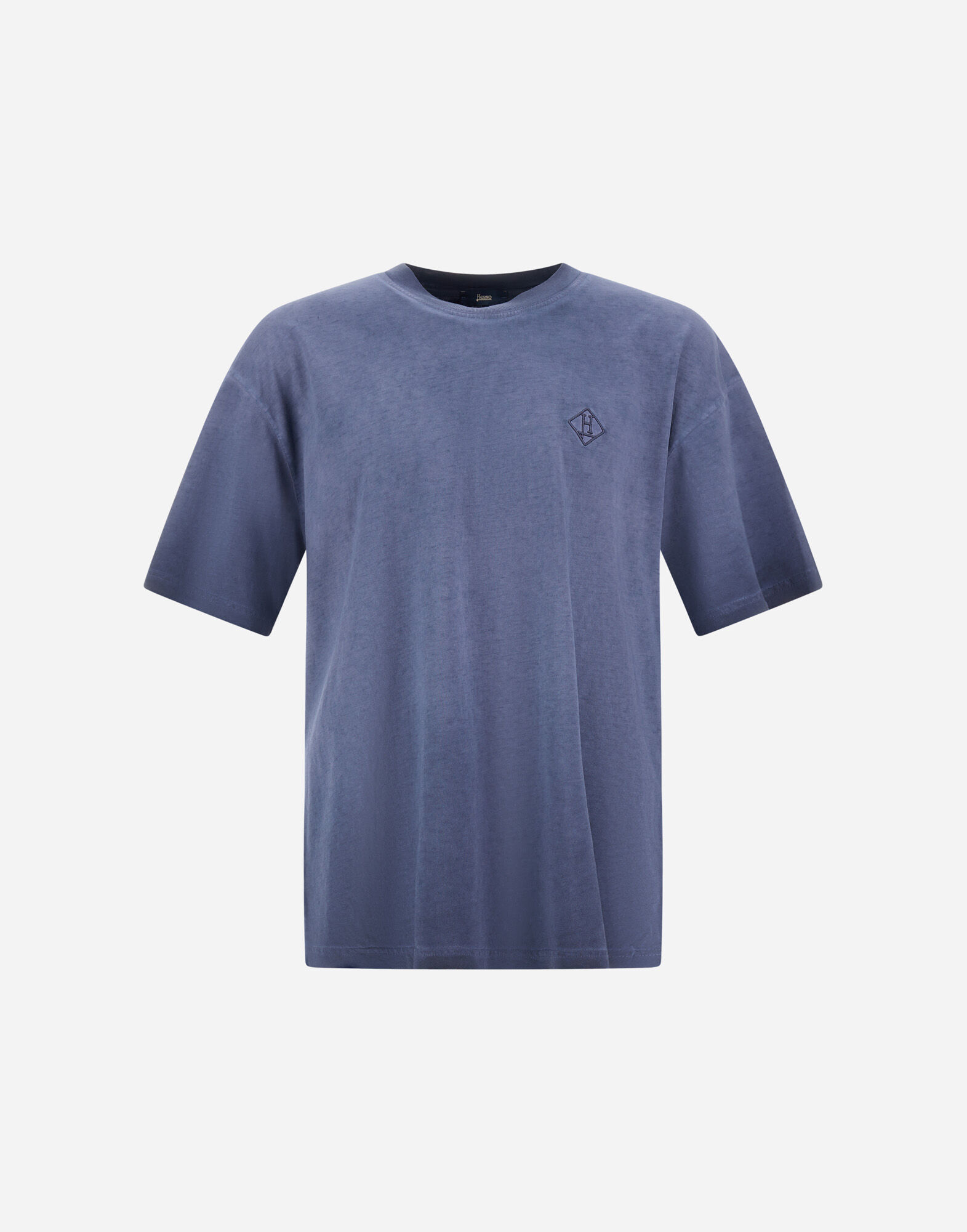 T-SHIRT IN MELANGE COTTON JERSEY
