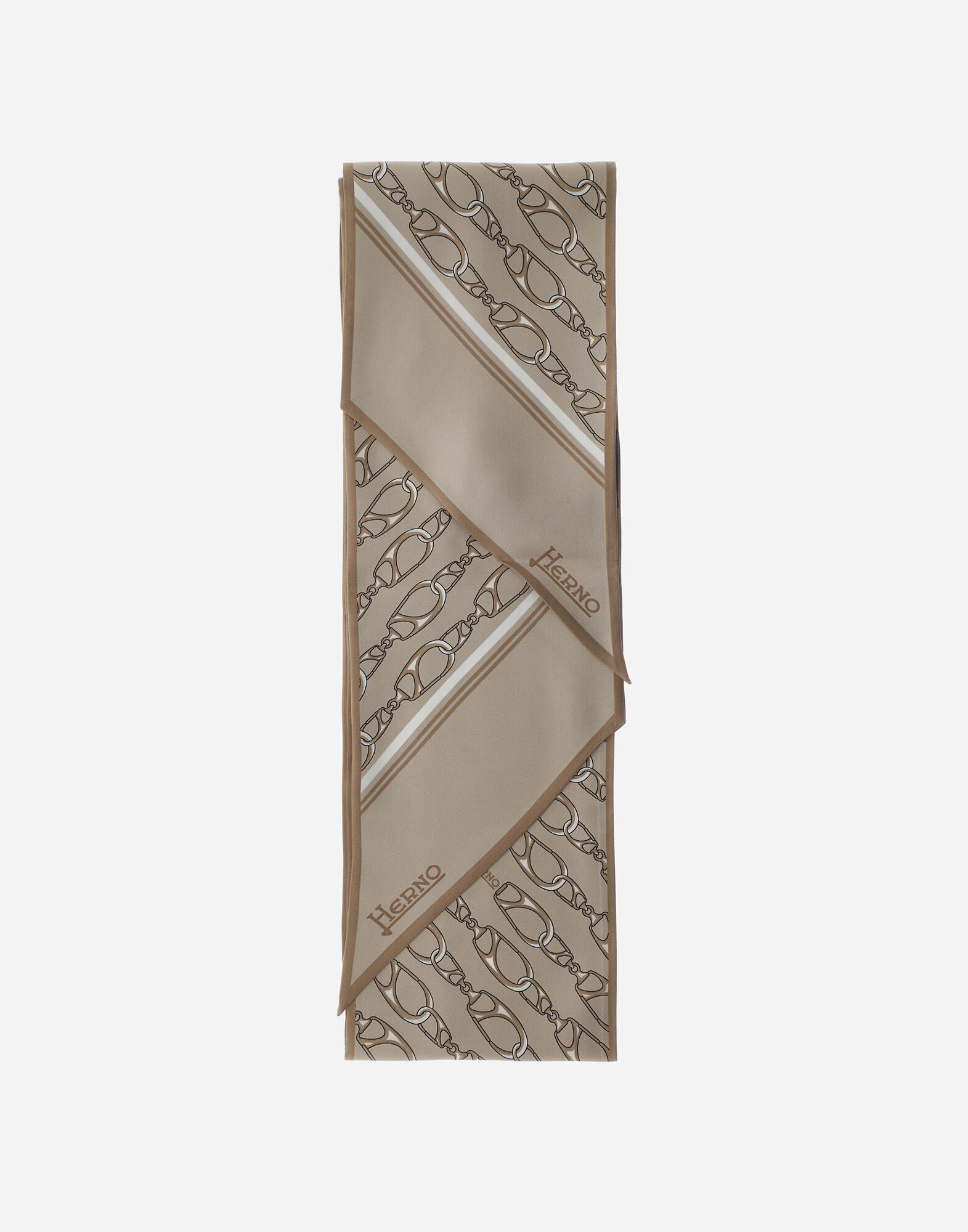 SCARF IN ICONIC PRINT SILK