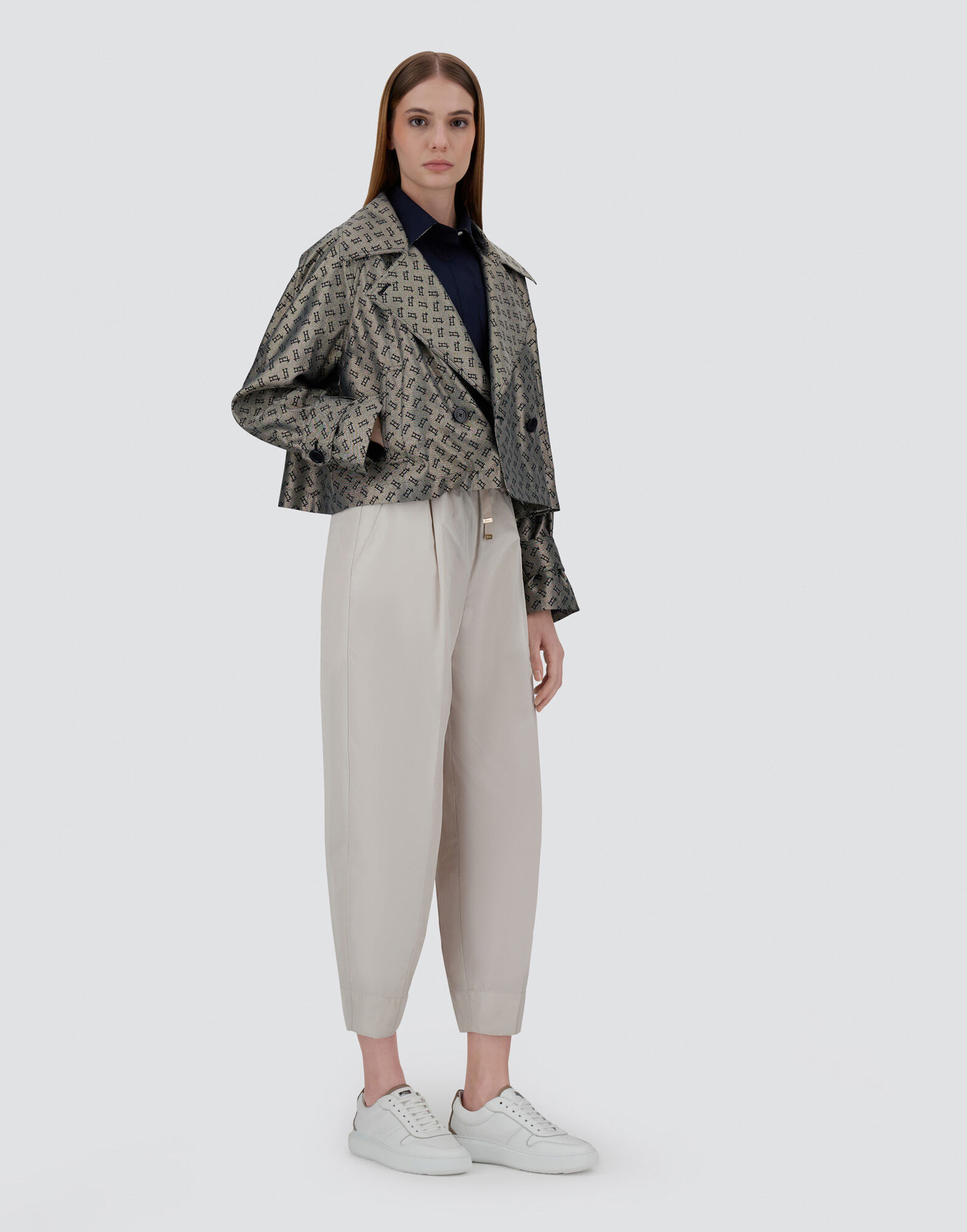 JACKET IN MONOGRAM LUREX