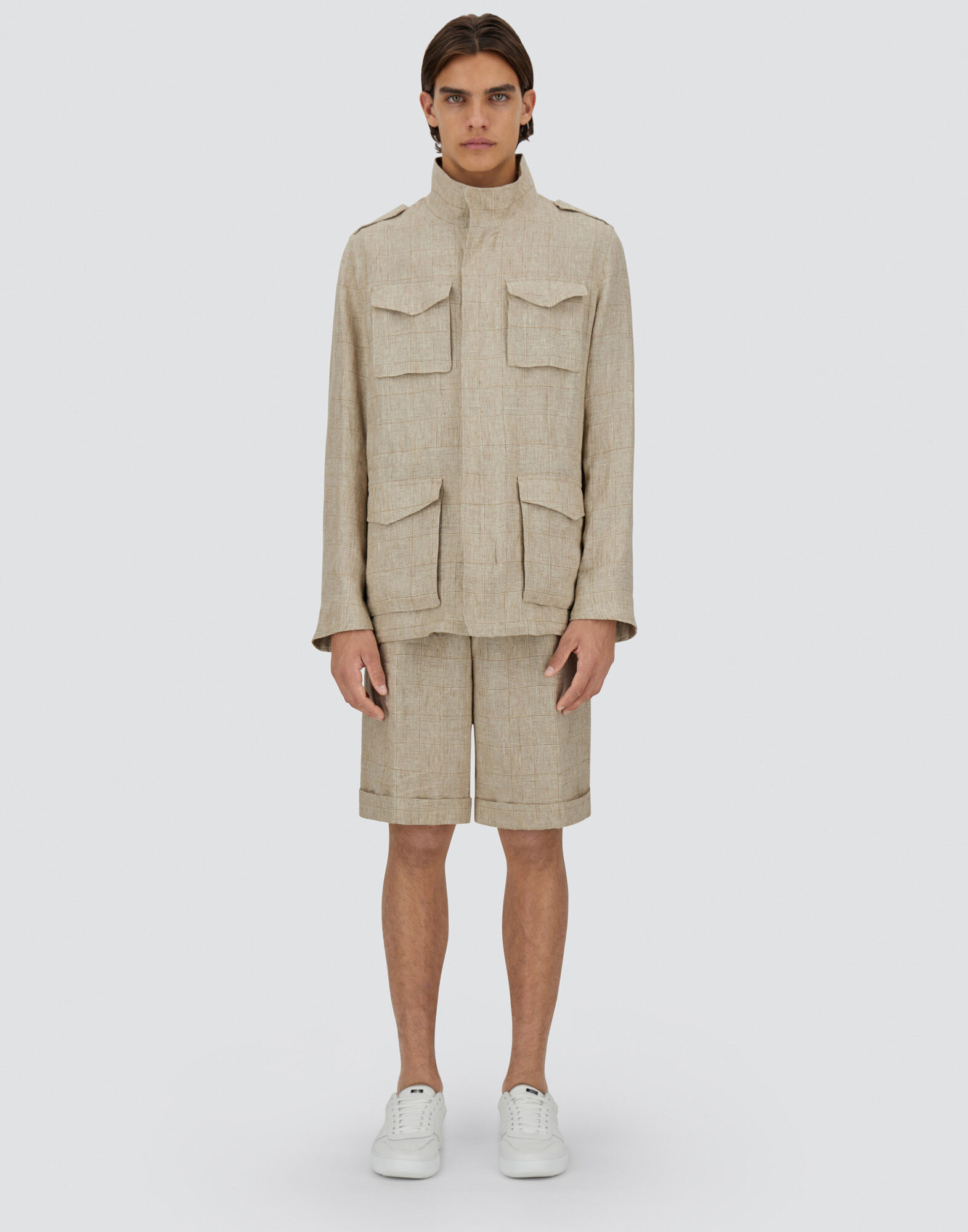 WELSH LINEN FIELD JACKET