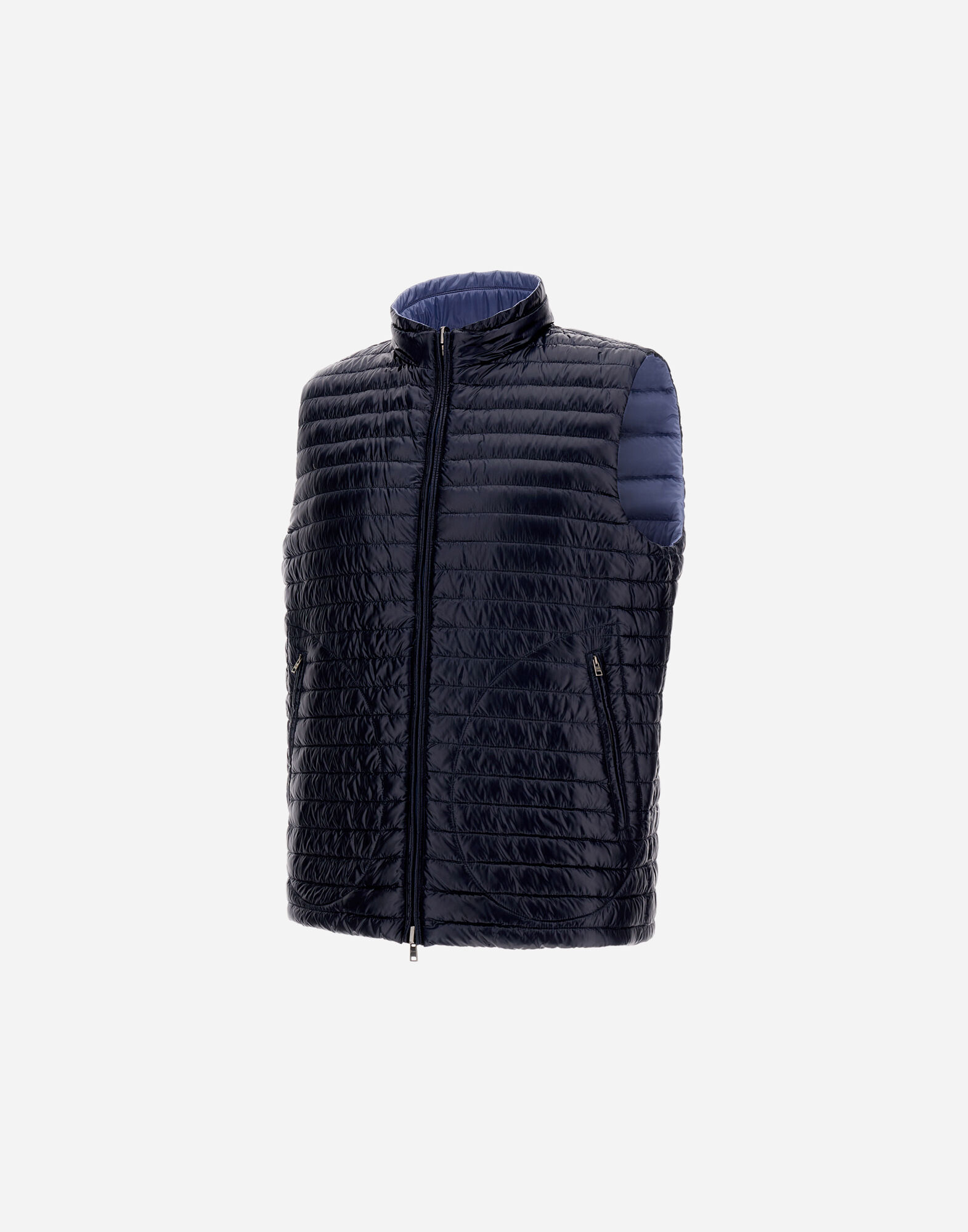 TWO-TONE REVERSIBLE NYLON ULTRALIGHT VEST