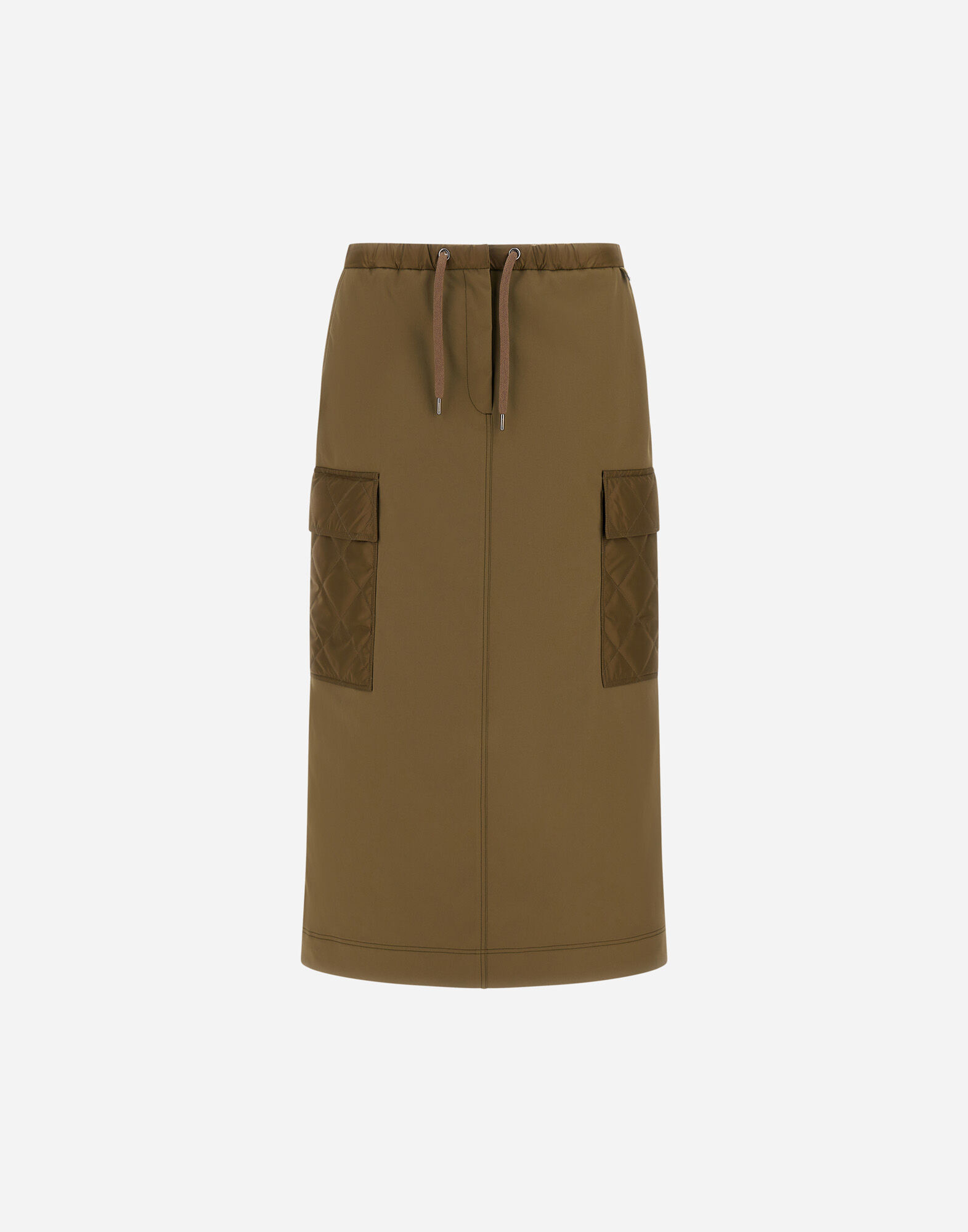 SKIRT IN COTTON FEEL AND NYLON CHAMONIX