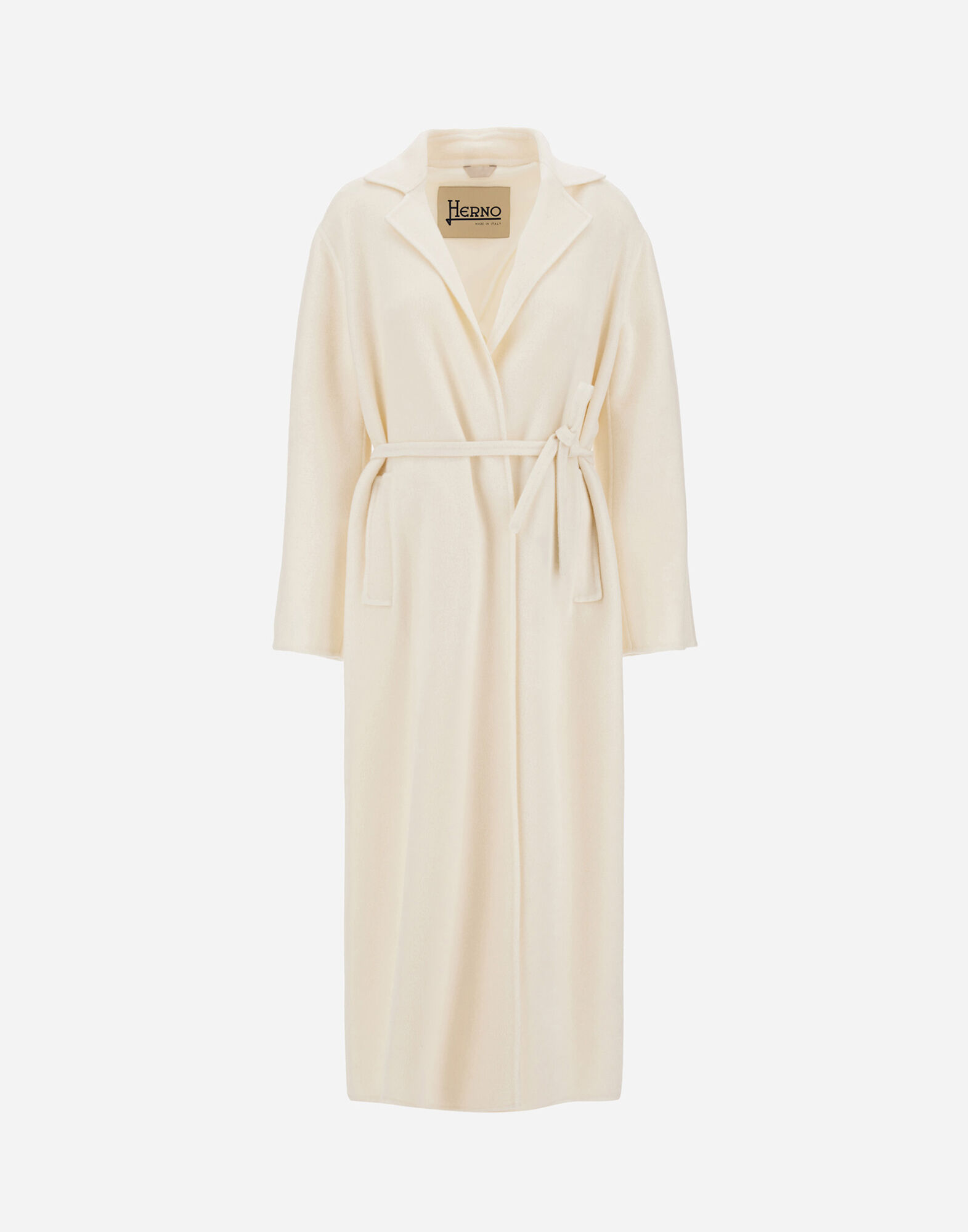 BELTED COAT IN NEW MODERN WOOL