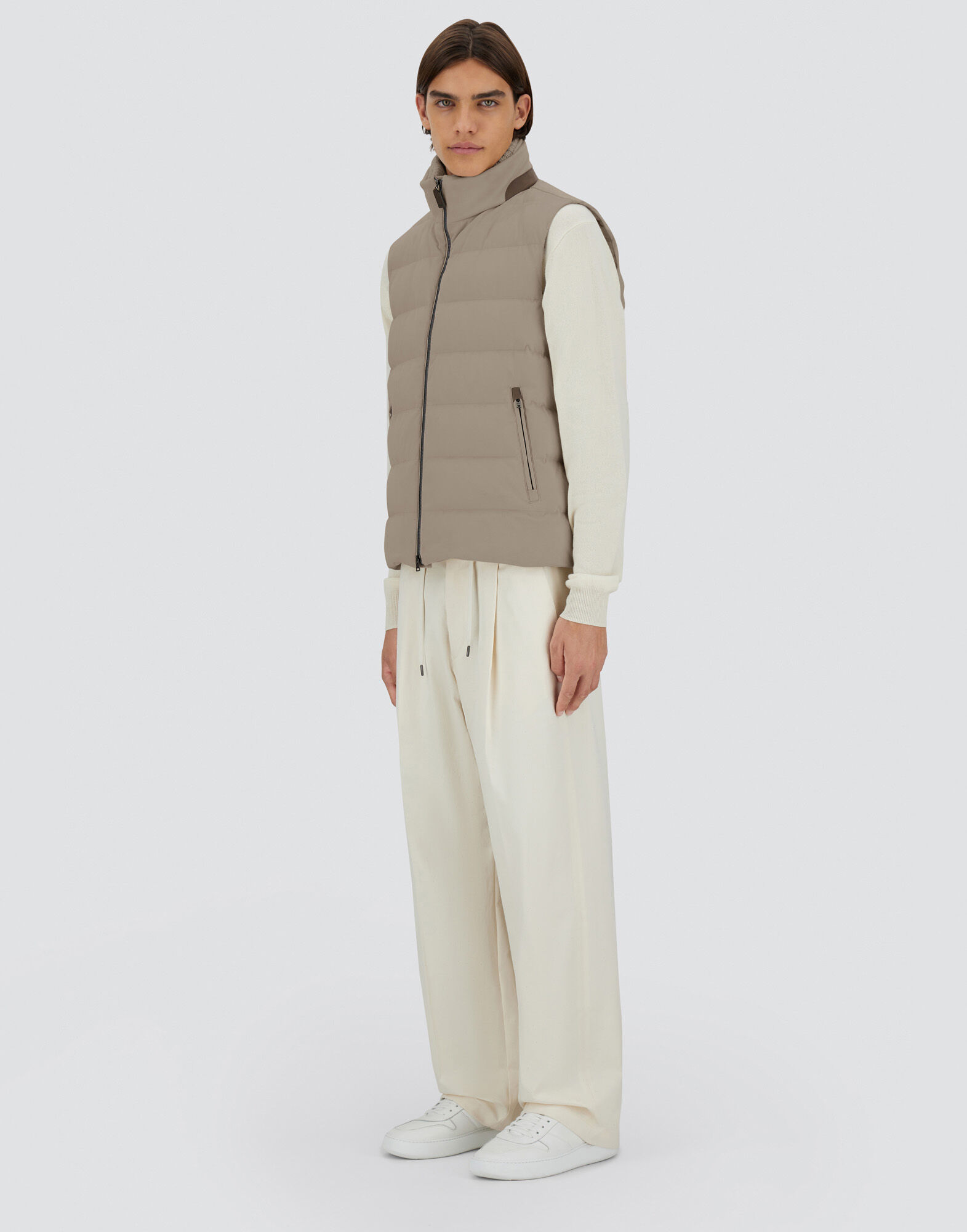SUEDE EFFECT VEST