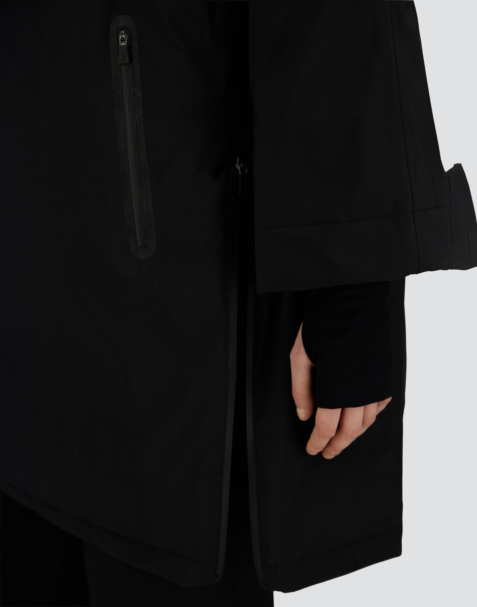 A-SHAPE JACKET IN 2-LAYER WINDSTOPPER