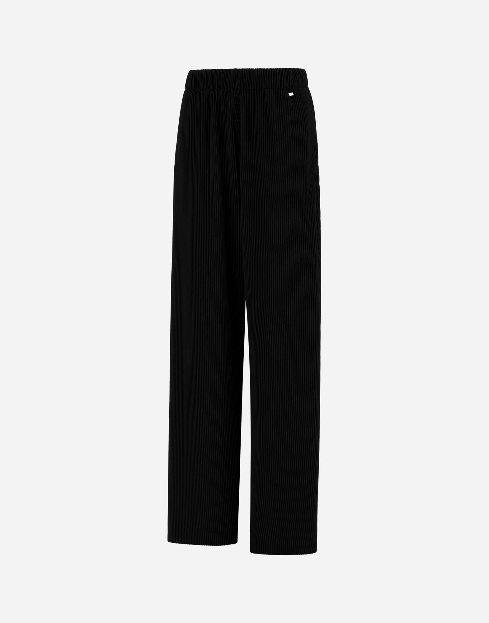 RESORT TROUSERS IN PLEATED JERSEY
