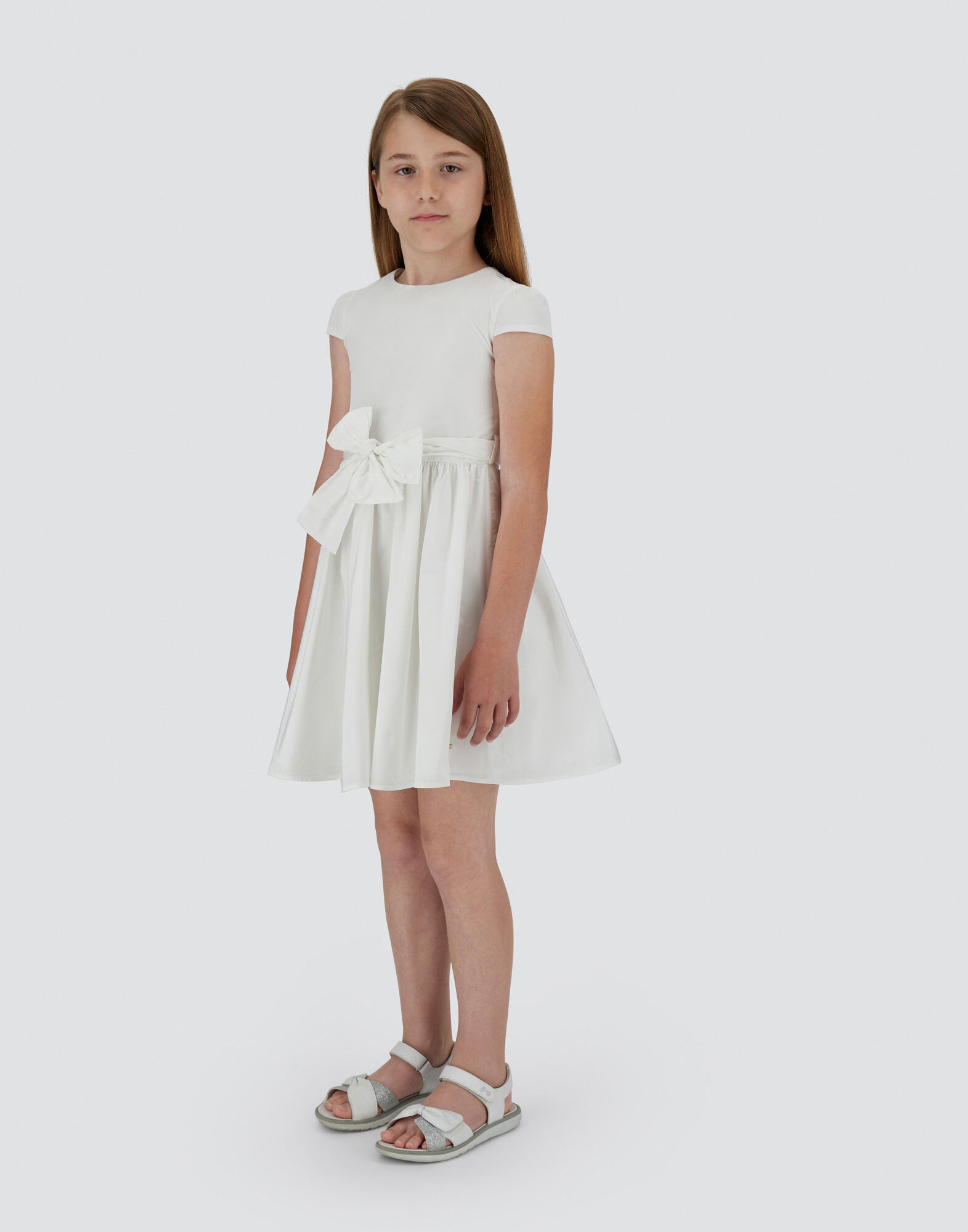 NEW TECHNO TAFFETA DRESS