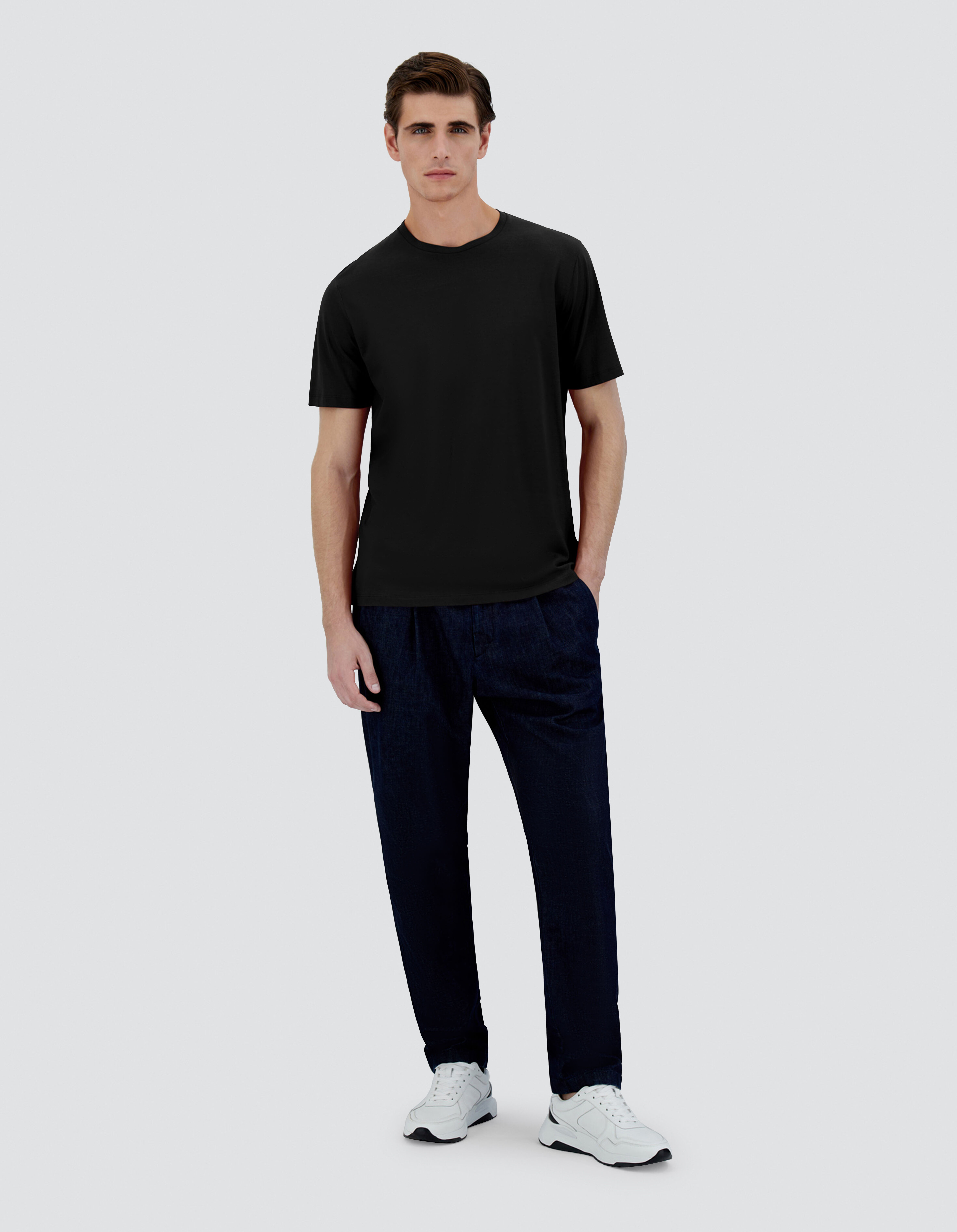 JERSEY CREPE T-SHIRT