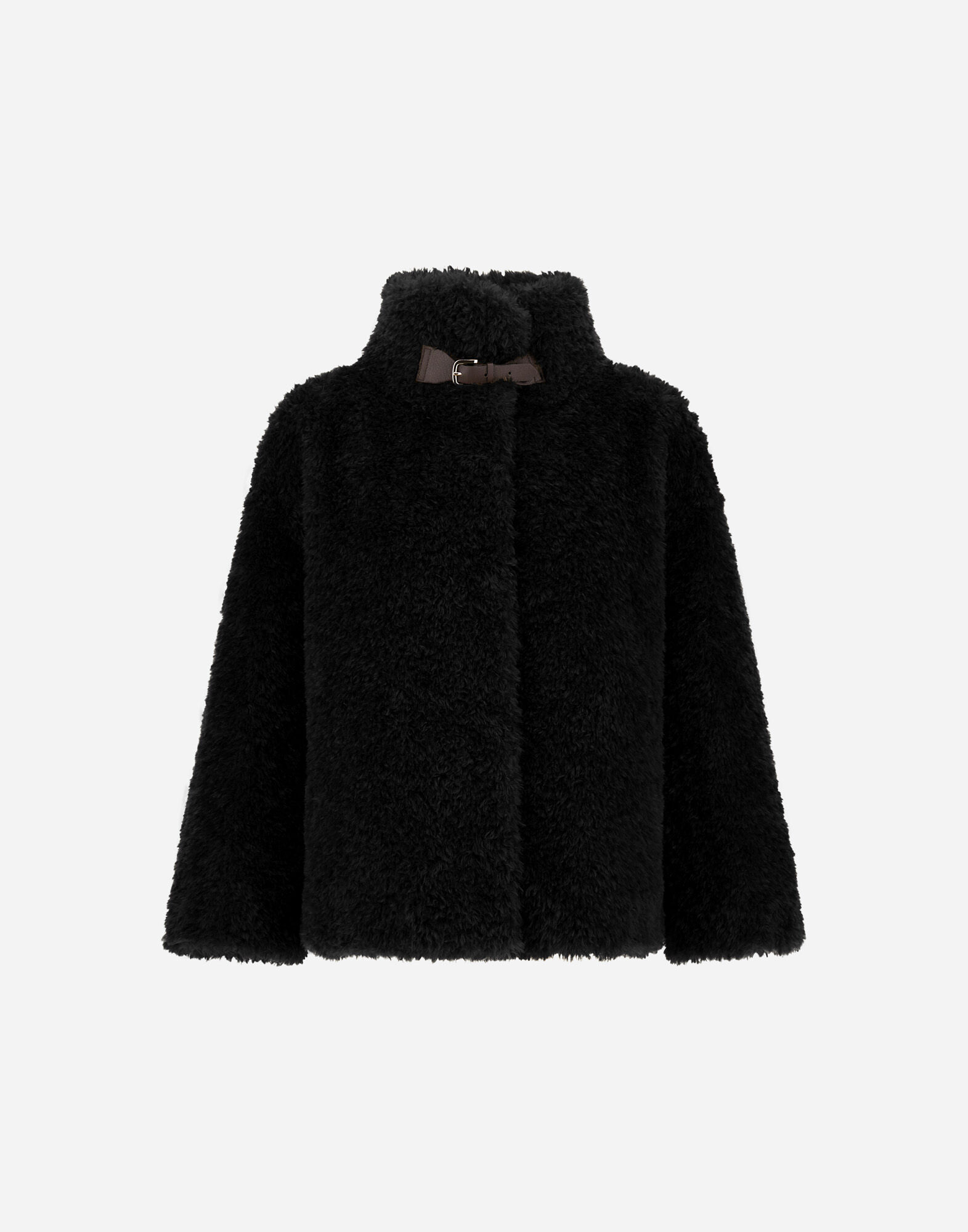 CAPE IN CURLY ALTERNATIVE FUR