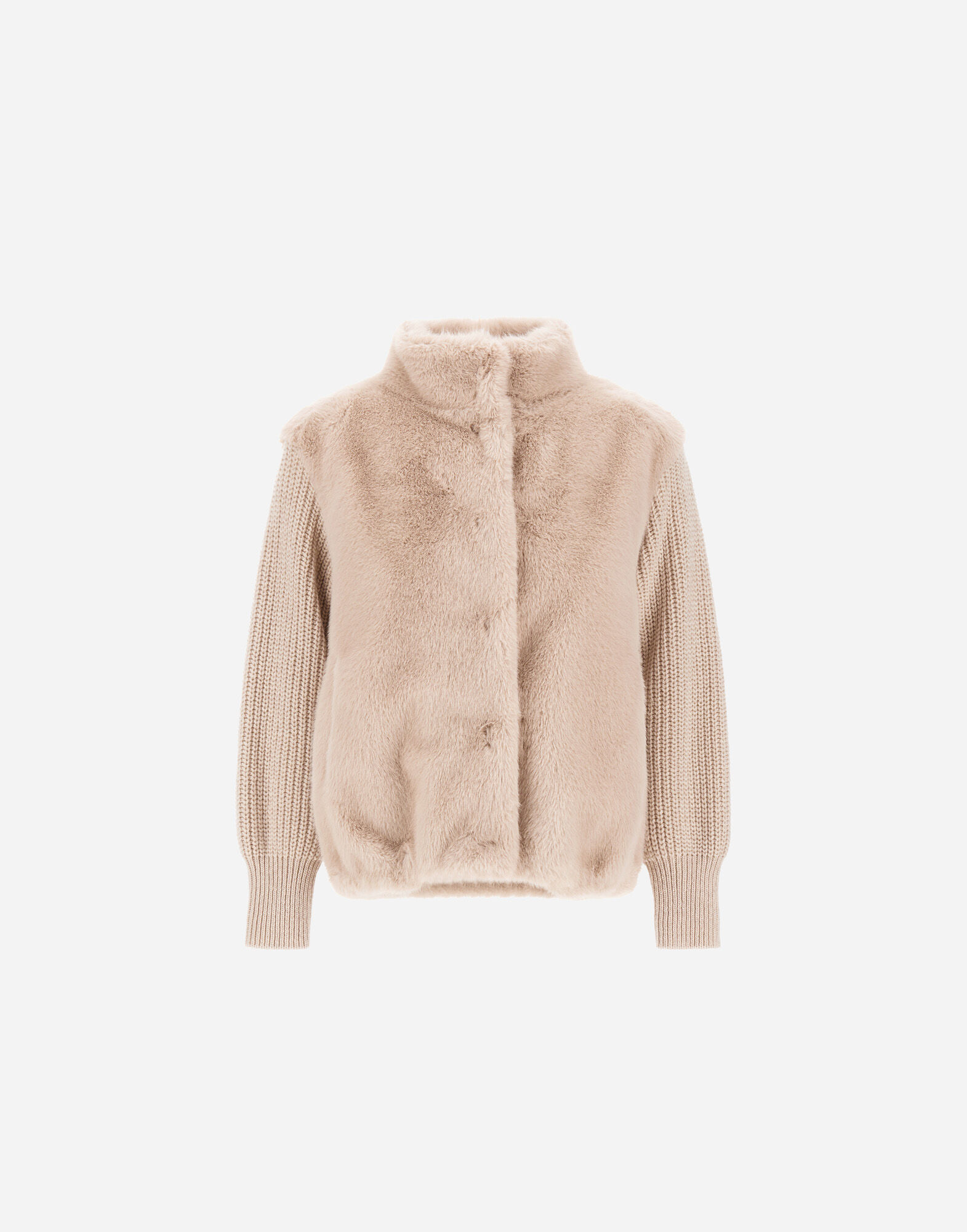 RESORT JACKET IN FAUX MINK FUR