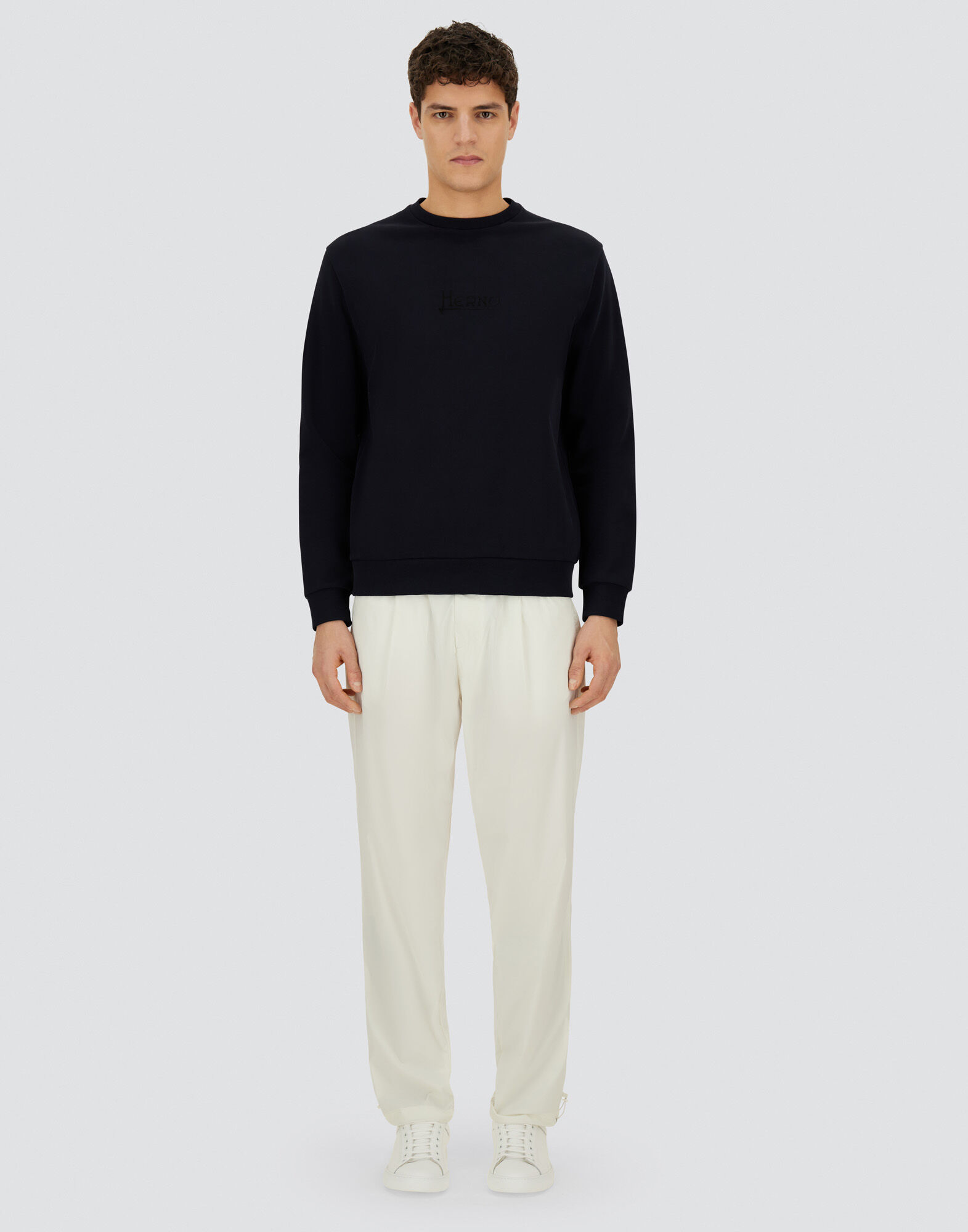 RESORT SWEATSHIRT IN COTTON FLEECE