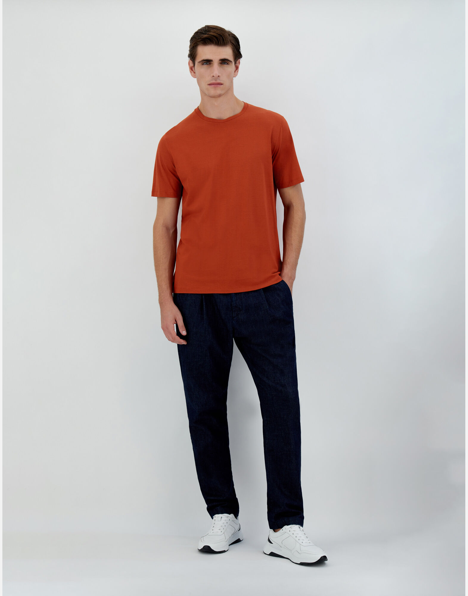 JERSEY CREPE T-SHIRT