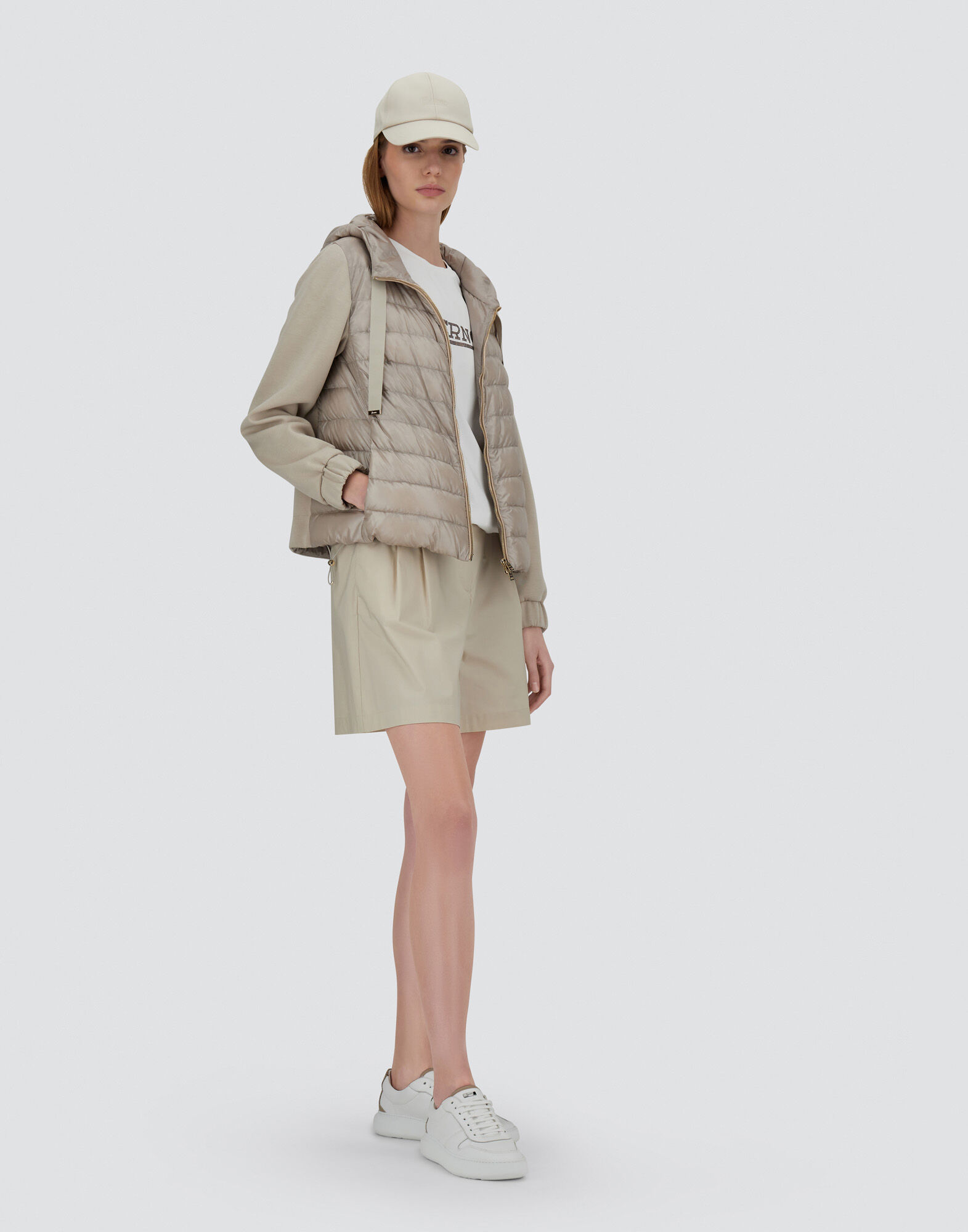 JACKET IN YOGA AND NYLON ULTRALIGHT