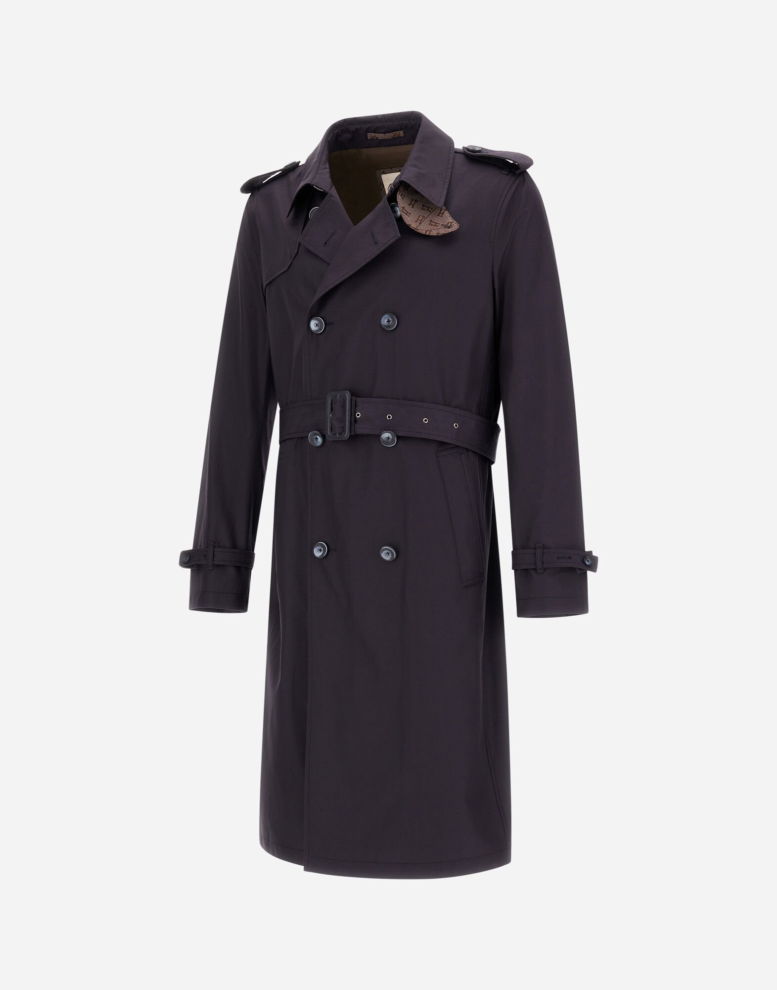 TRENCH COAT IN DELON AND MONOGRAM