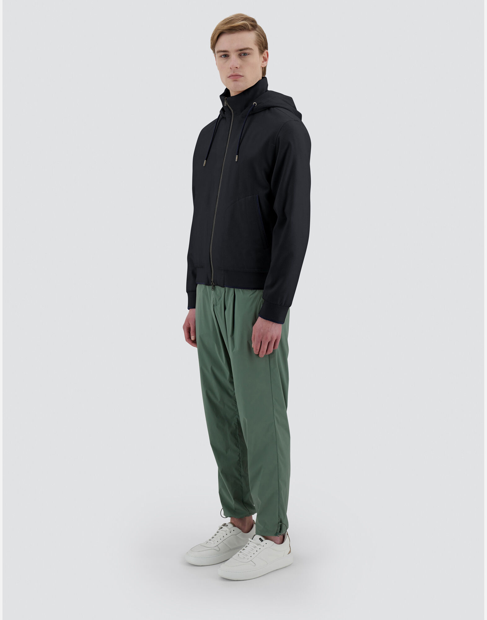 RESORT BOMBER JACKET IN CASHMERE SILK