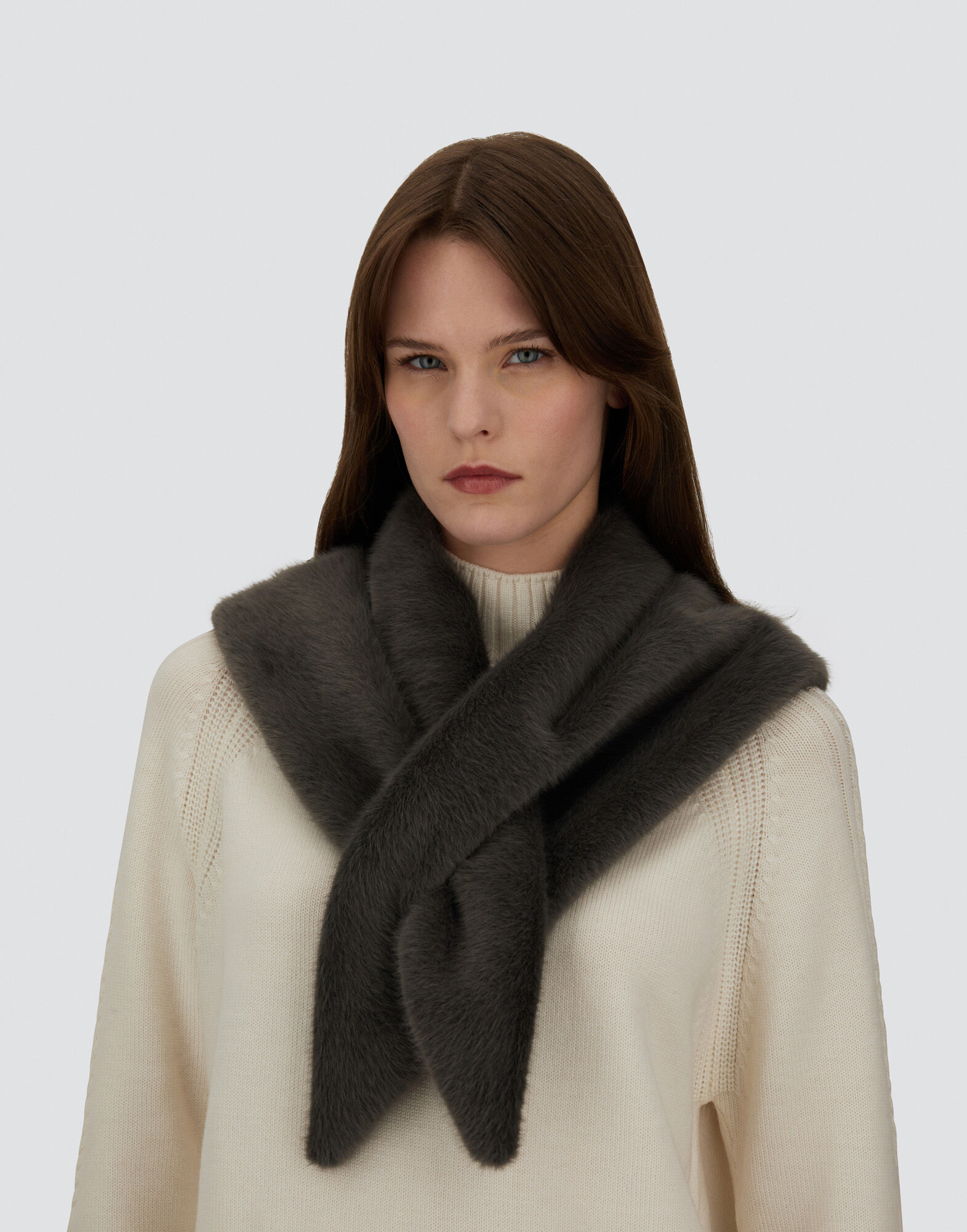 SCARF IN LADY ALTERNATIVE FUR