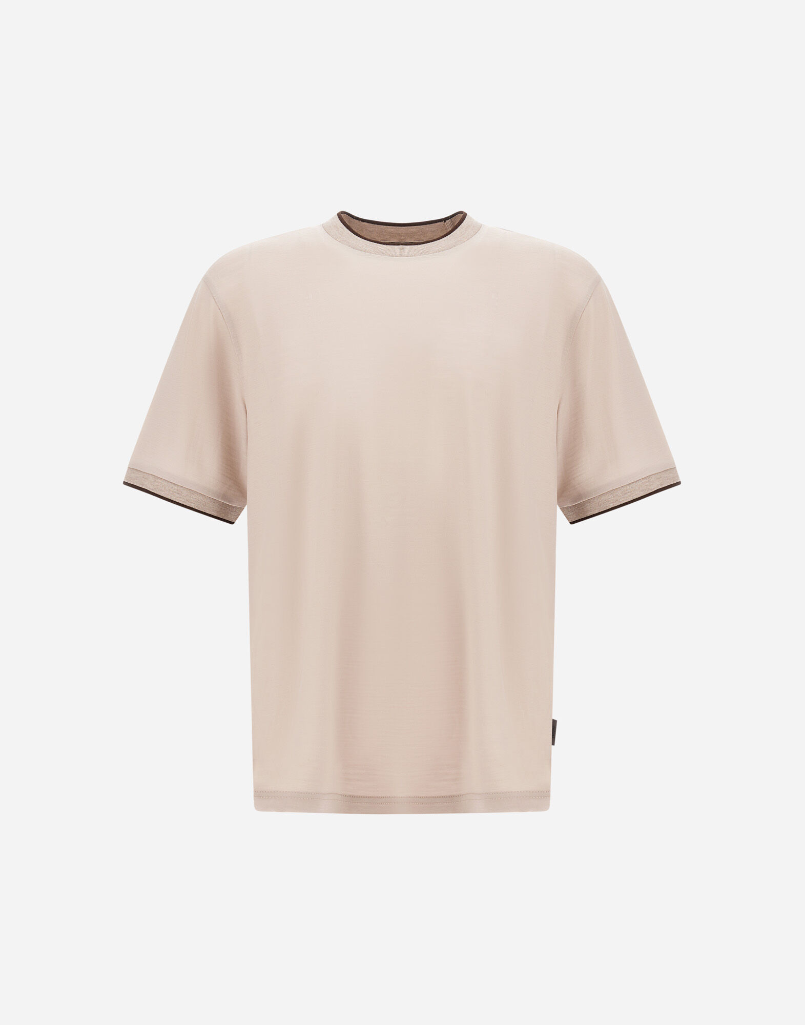 T-SHIRT IN SOFT WOOL JERSEY