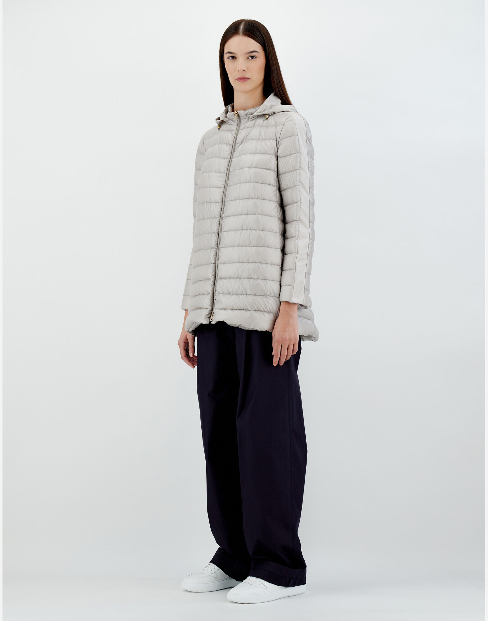 NYLON ULTRALIGHT AND TECHNO TAFFET? A-LINE JACKET