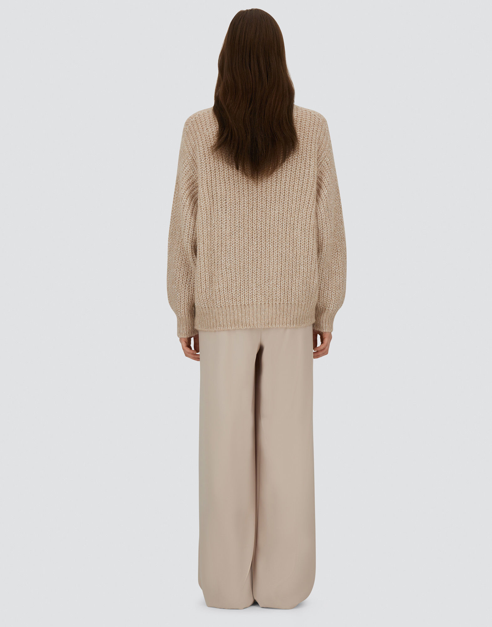 SWEATER IN BRIGHT WOOL BLEND