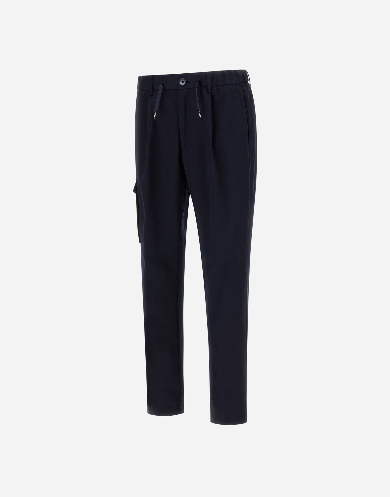 RESORT CARGO TROUSERS IN PURE COTTON