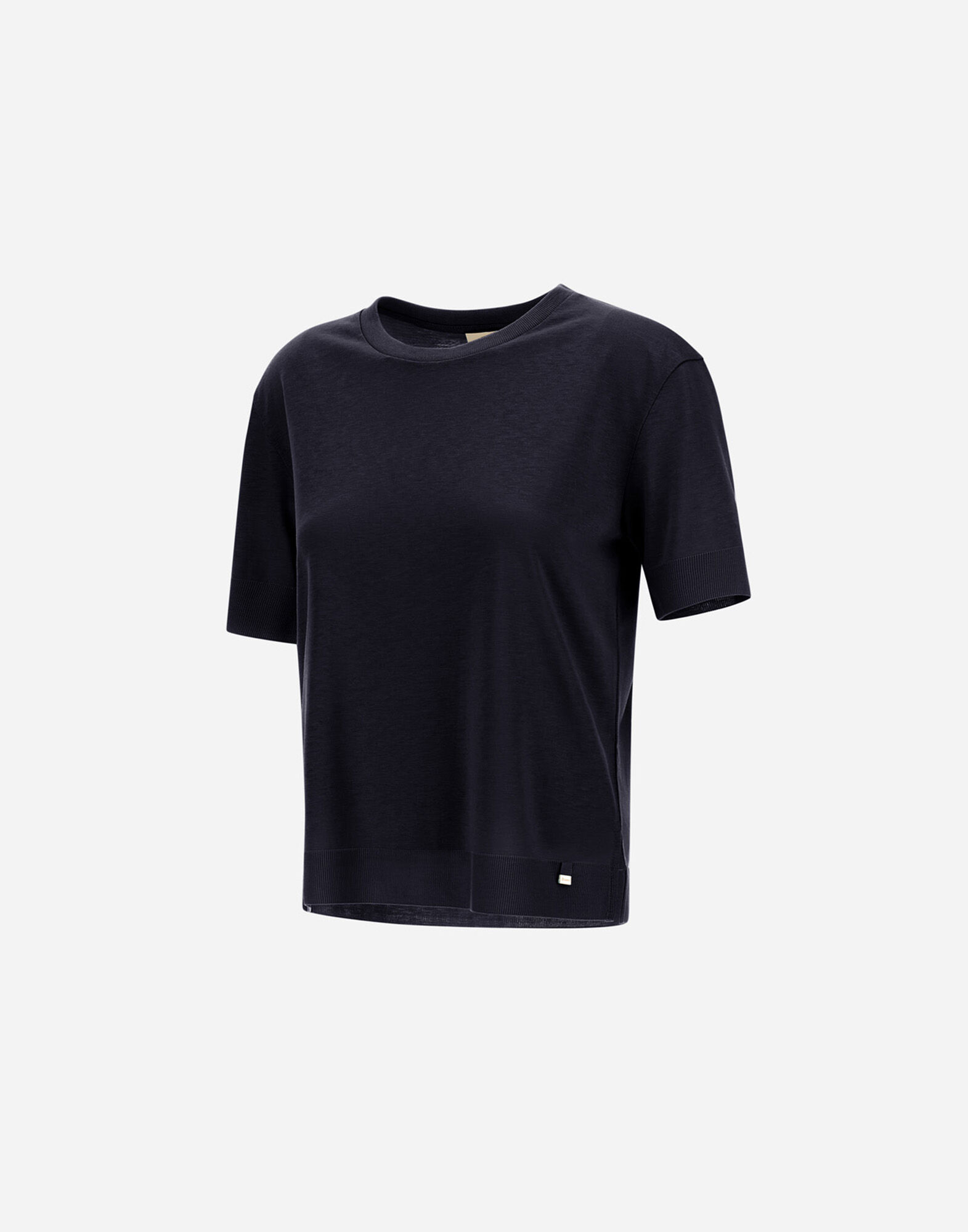 T-SHIRT IN GLAM KNIT?EFFECT